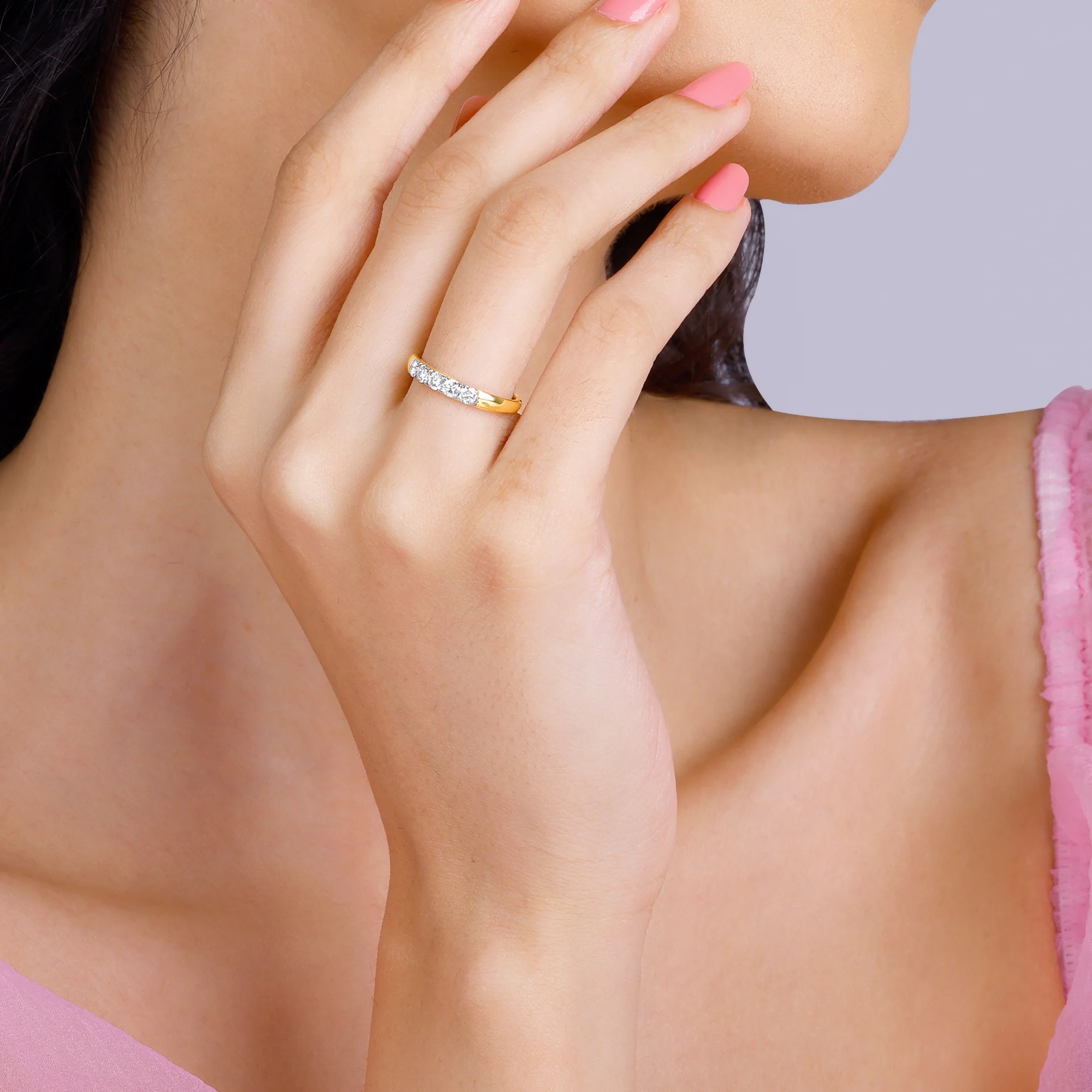 Gold Everlasting Radiance Diamond Ring - Image 3