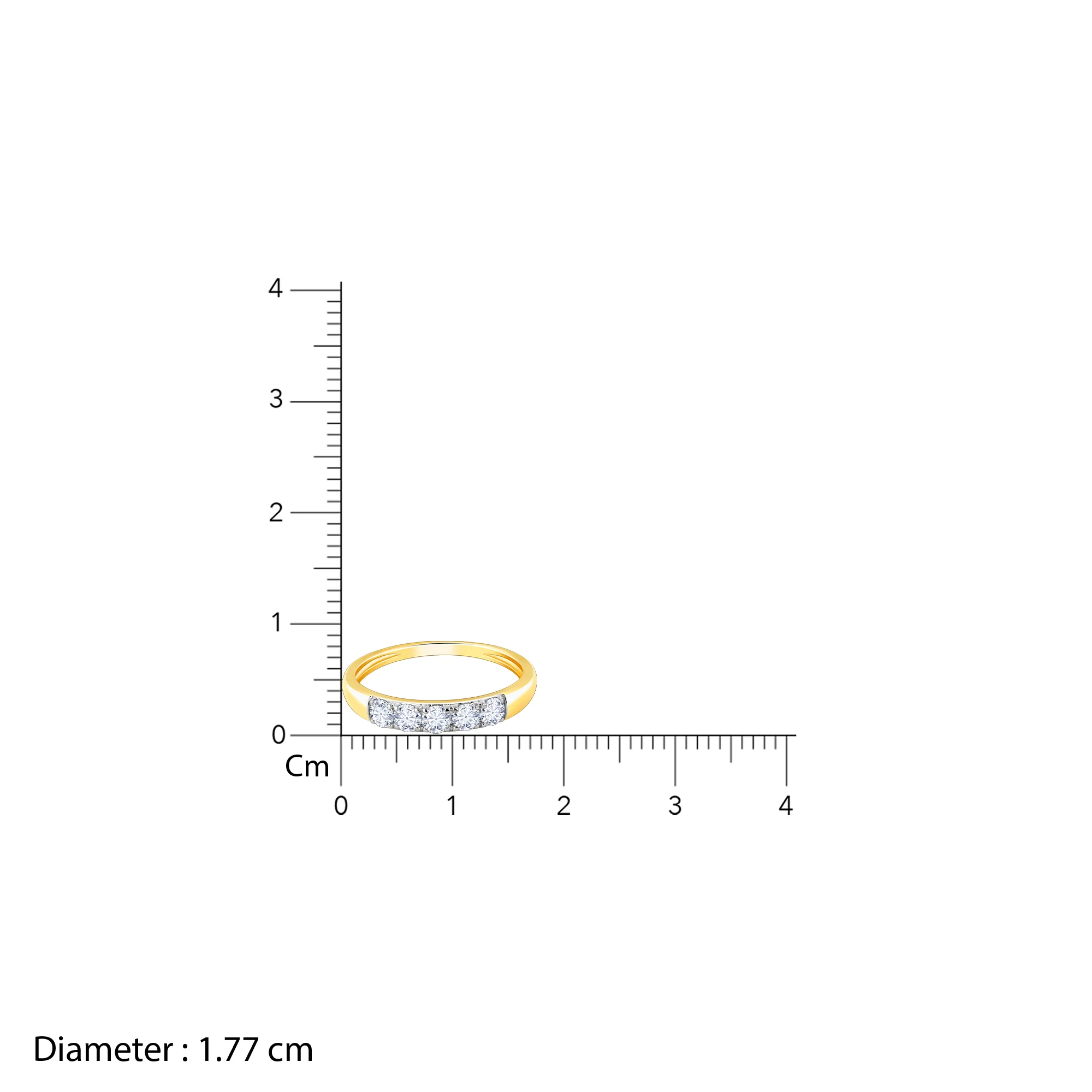 Gold Everlasting Radiance Diamond Ring - Image 7