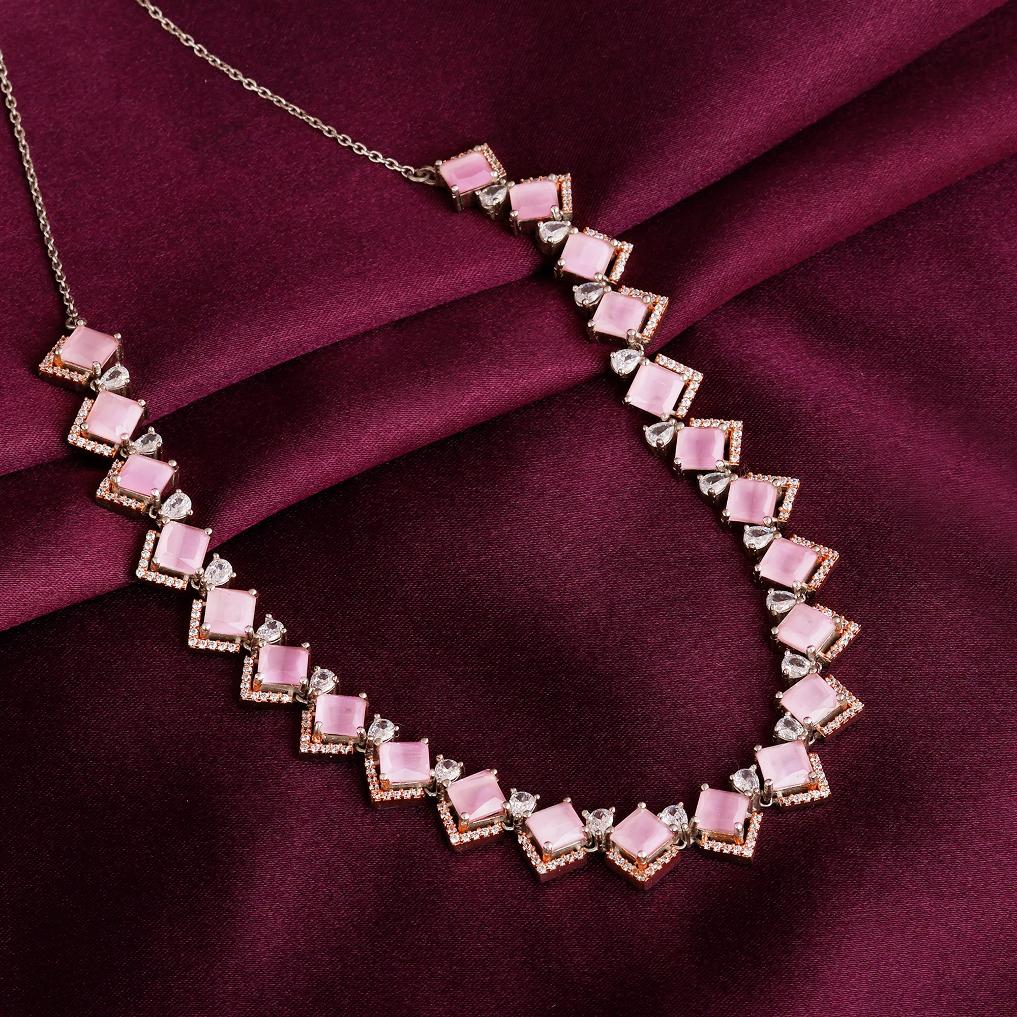 Anushka Sharma French Rose Necklace - Image 2