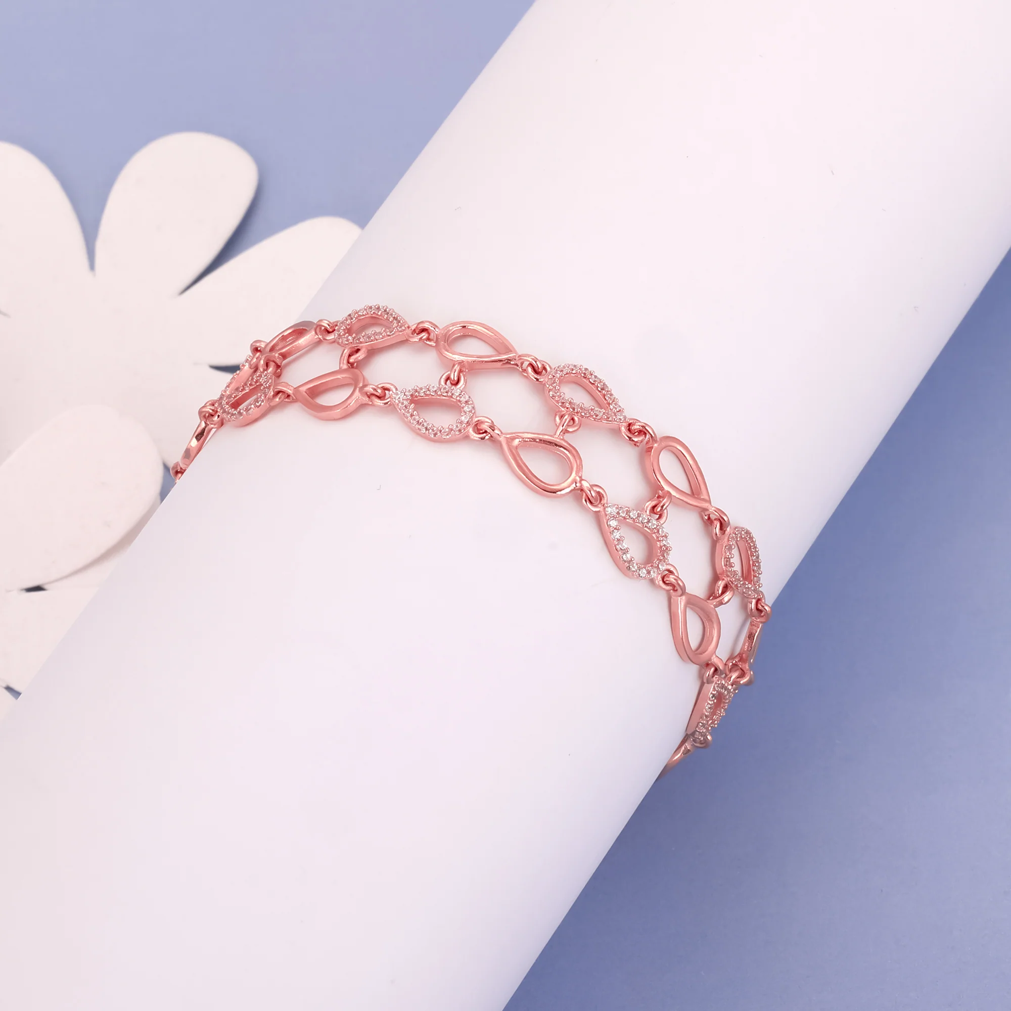 Anushka Sharma Rose Gold Timeless Beauty Bracelet - Image 2