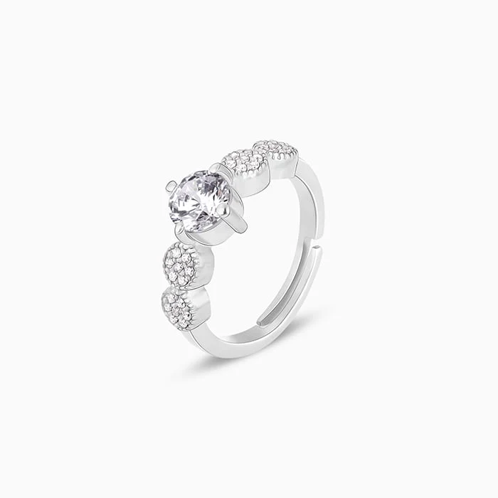 Anushka Sharma Silver Attracted To You Ring - Image 5
