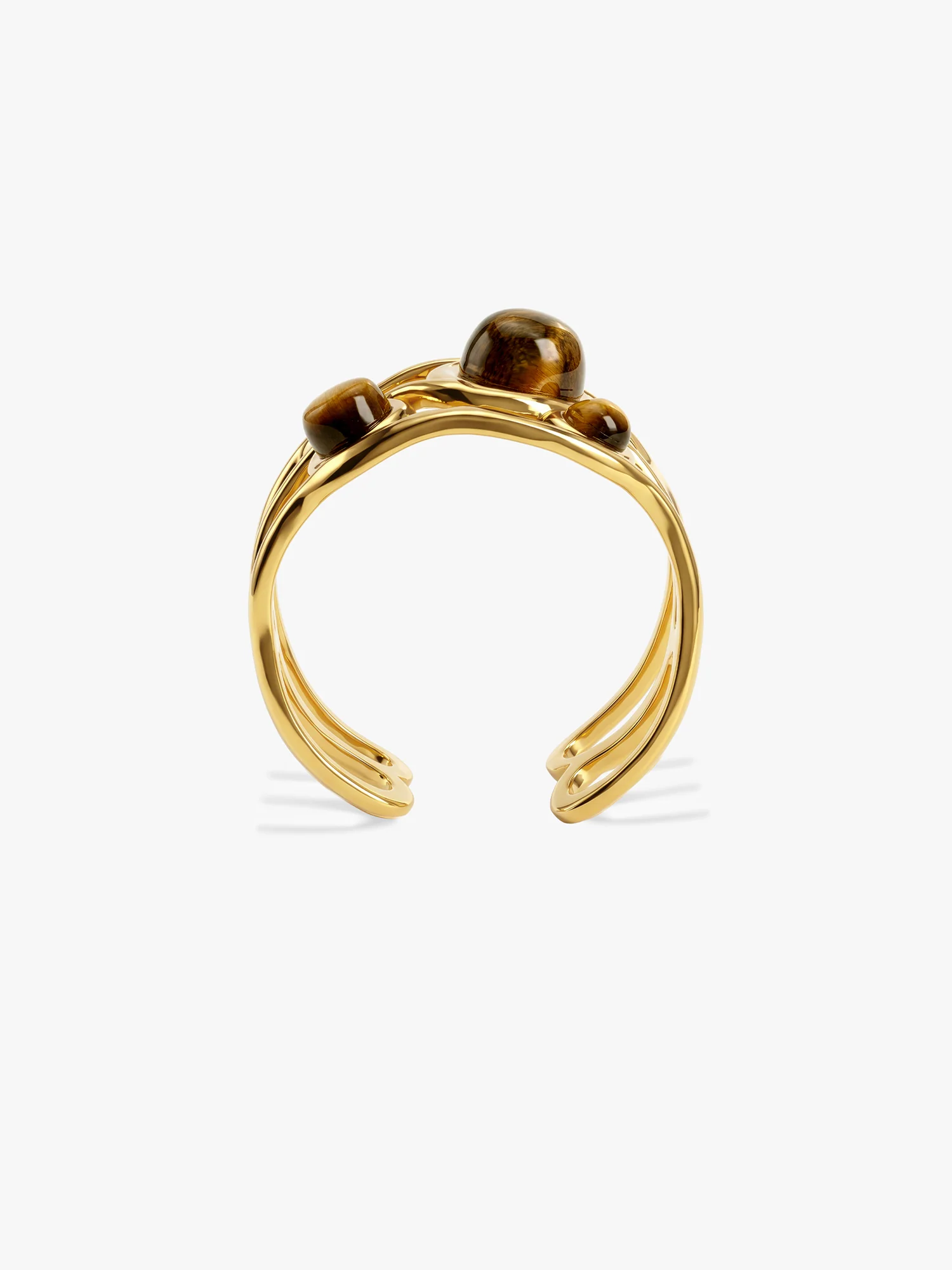 Cage It Gold Plated Ring (Size 18) - Image 5