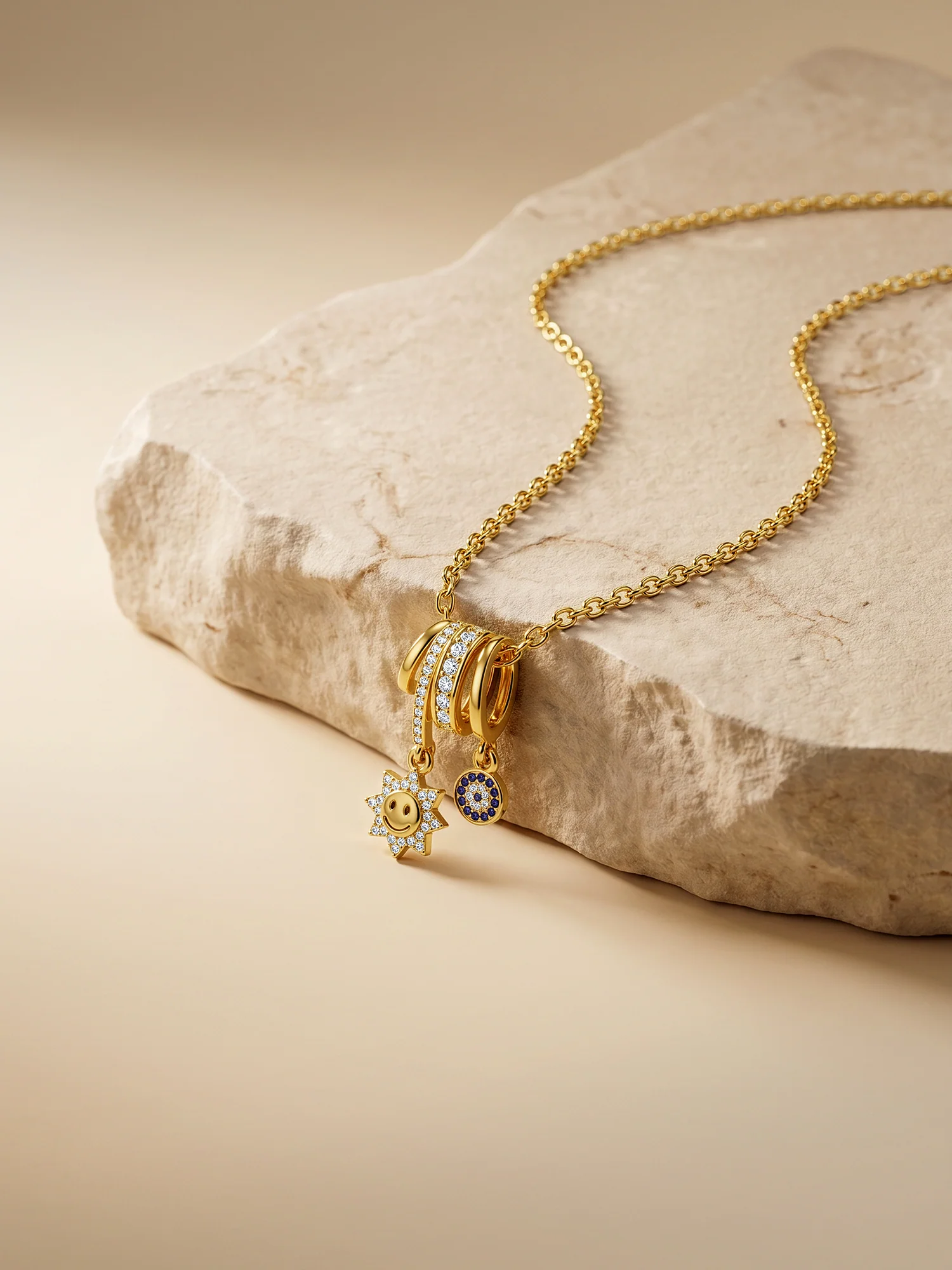 Charm Me Gold Plated Necklace - Image 2