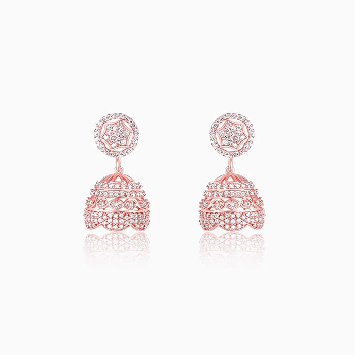 Rose Gold Gorgeous Jhumki