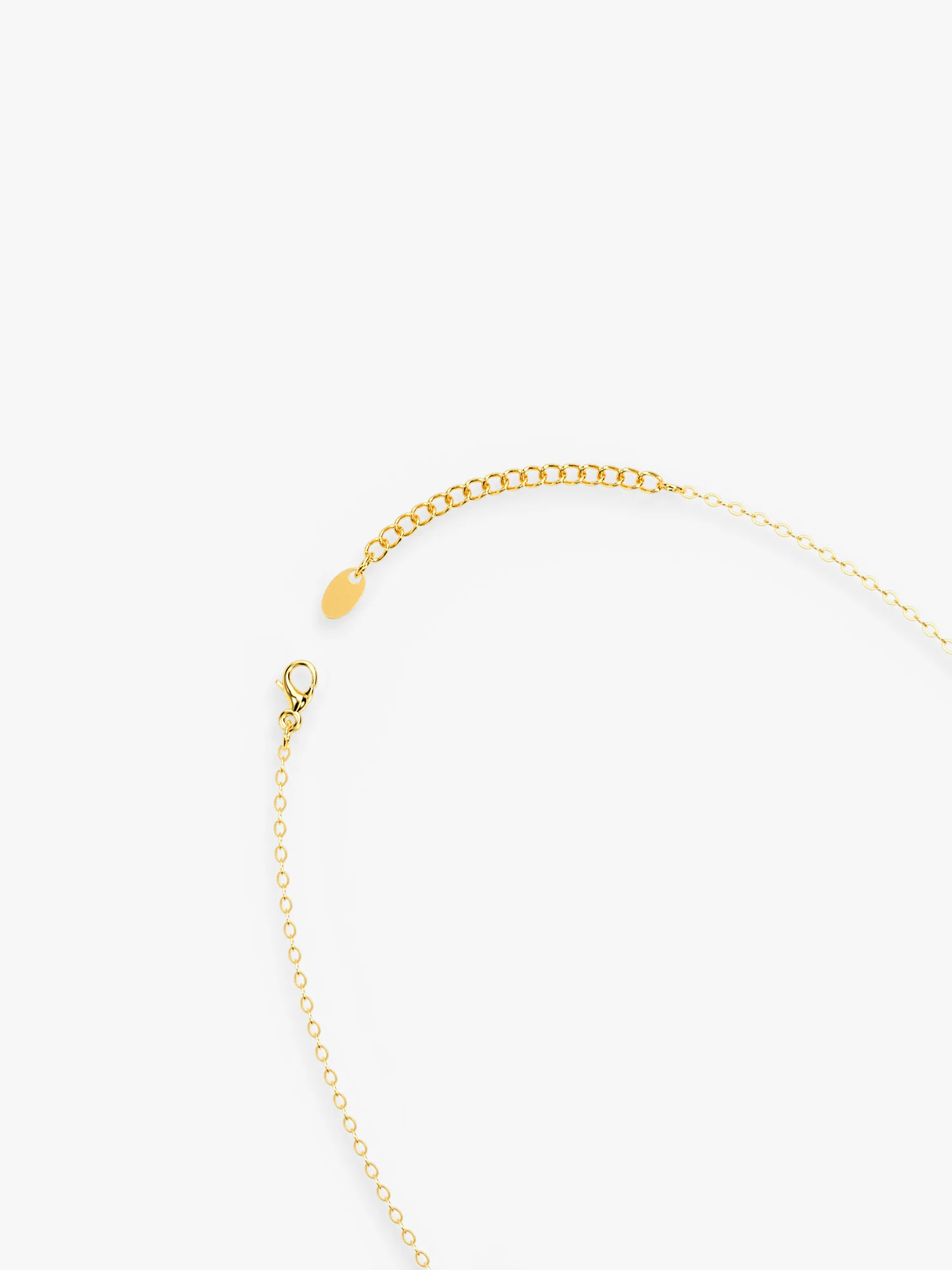 Color Pop Charm Gold Plated Necklace - Image 4