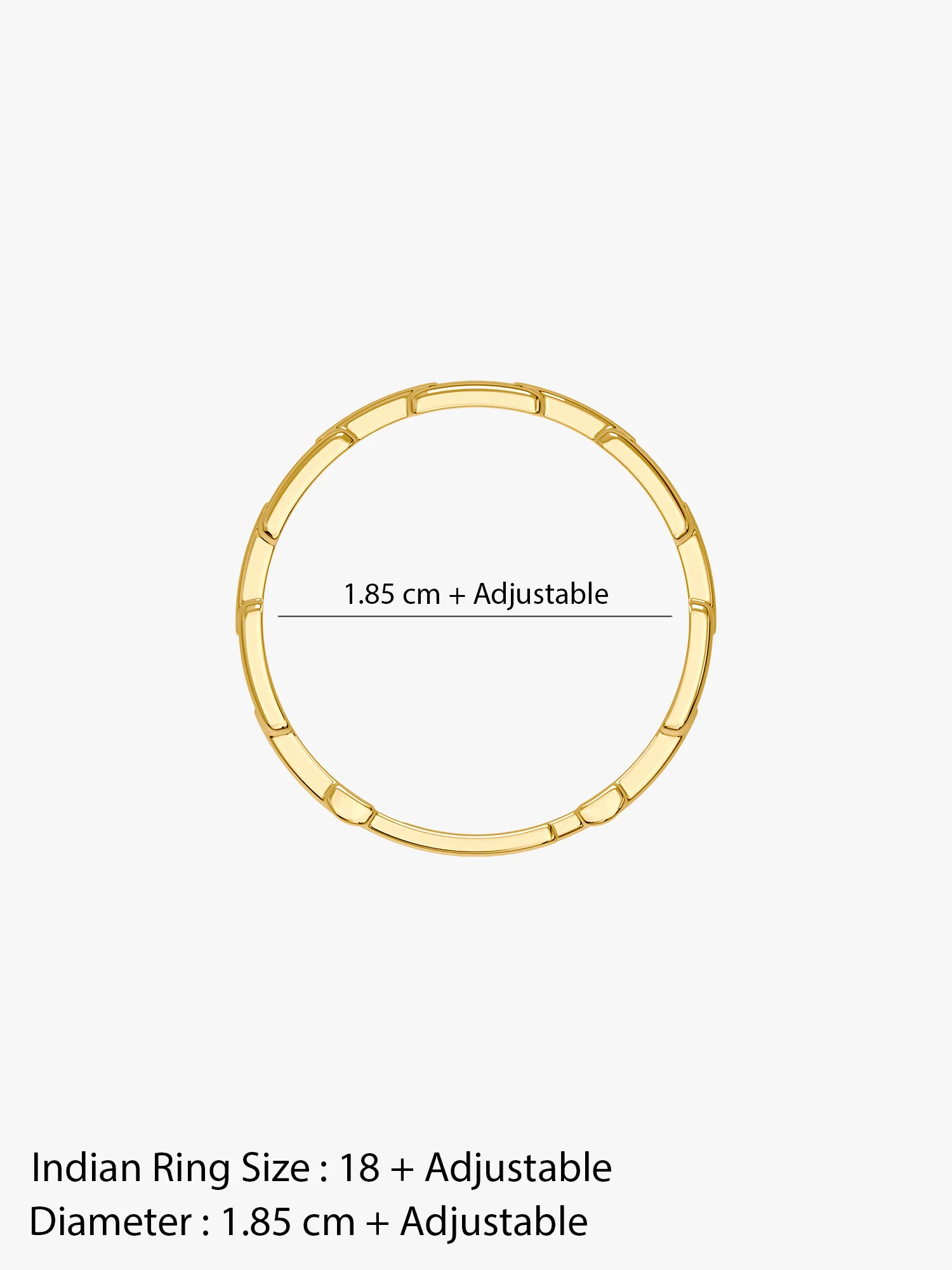 Core Gold Plated Ring (Size 18) - Image 6