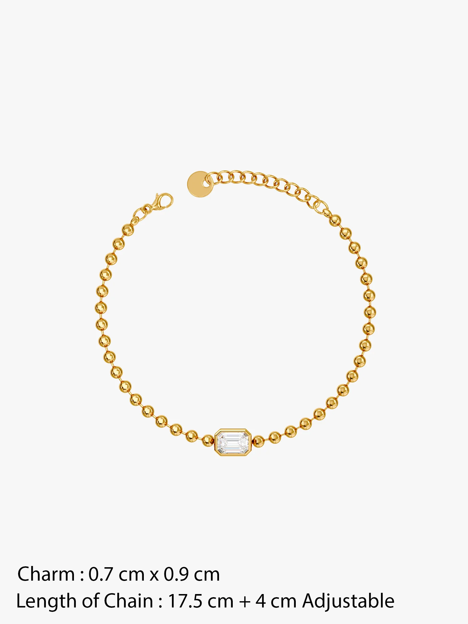 Crystal Hit Gold Plated Bracelet - Image 5
