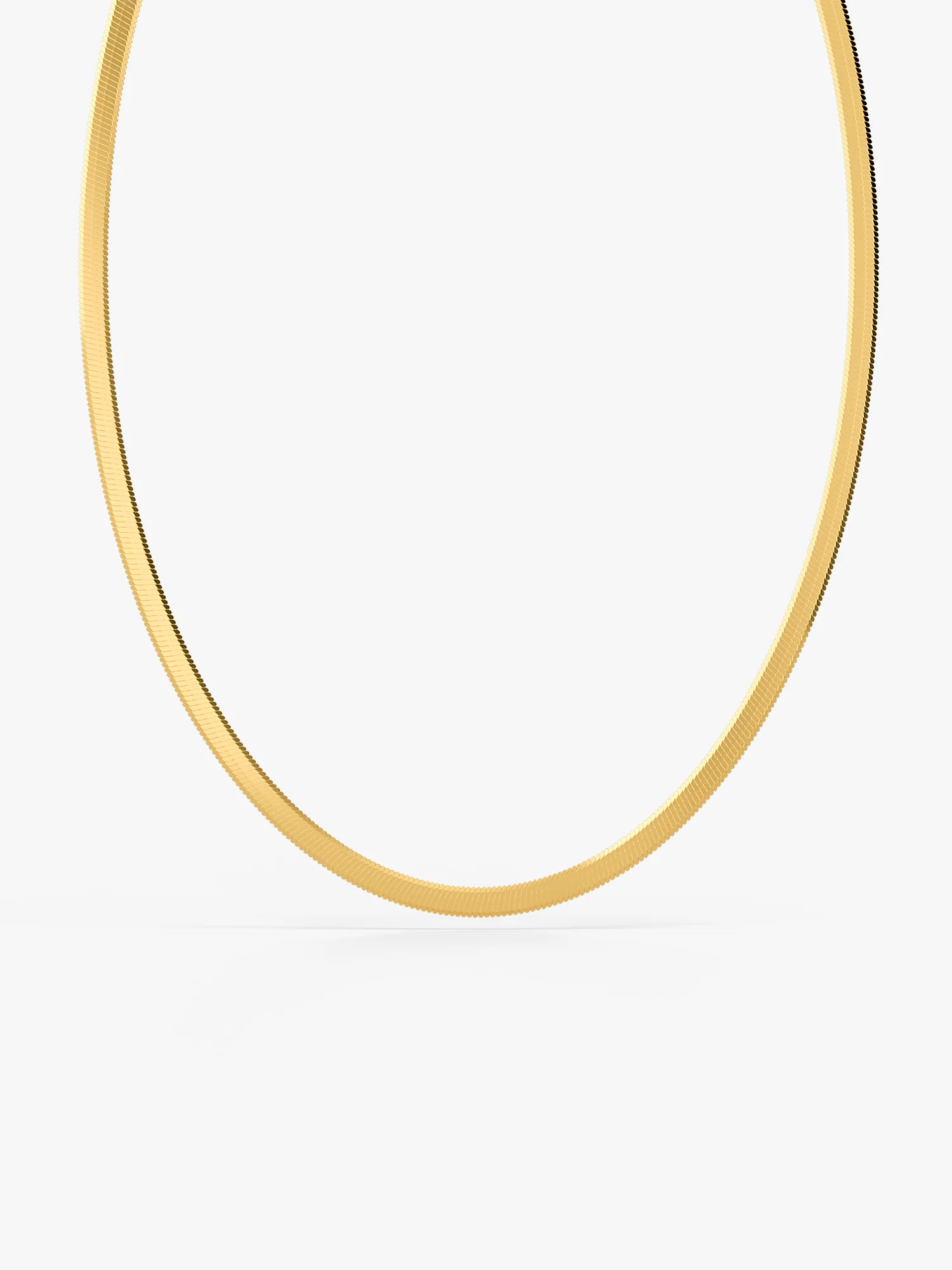 Curve Control Gold Plated Necklace