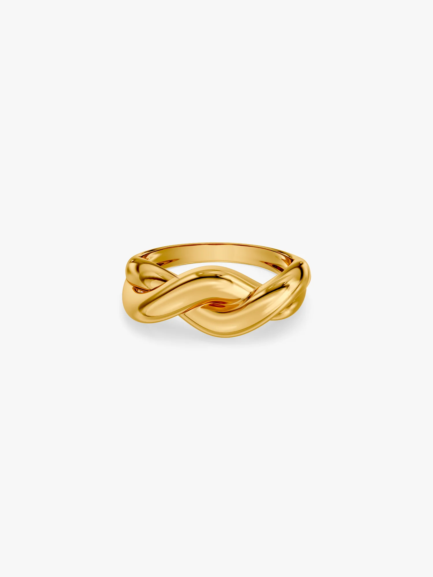 Daily Luxe Gold Plated Ring (Size 14)