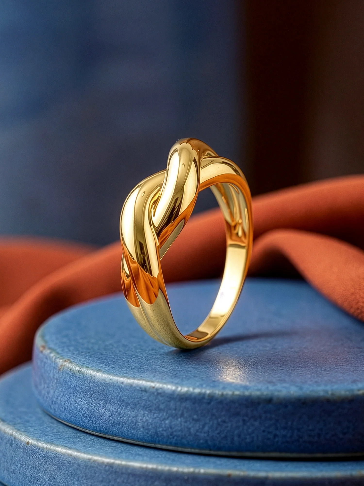 Daily Luxe Gold Plated Ring (Size 14) - Image 2
