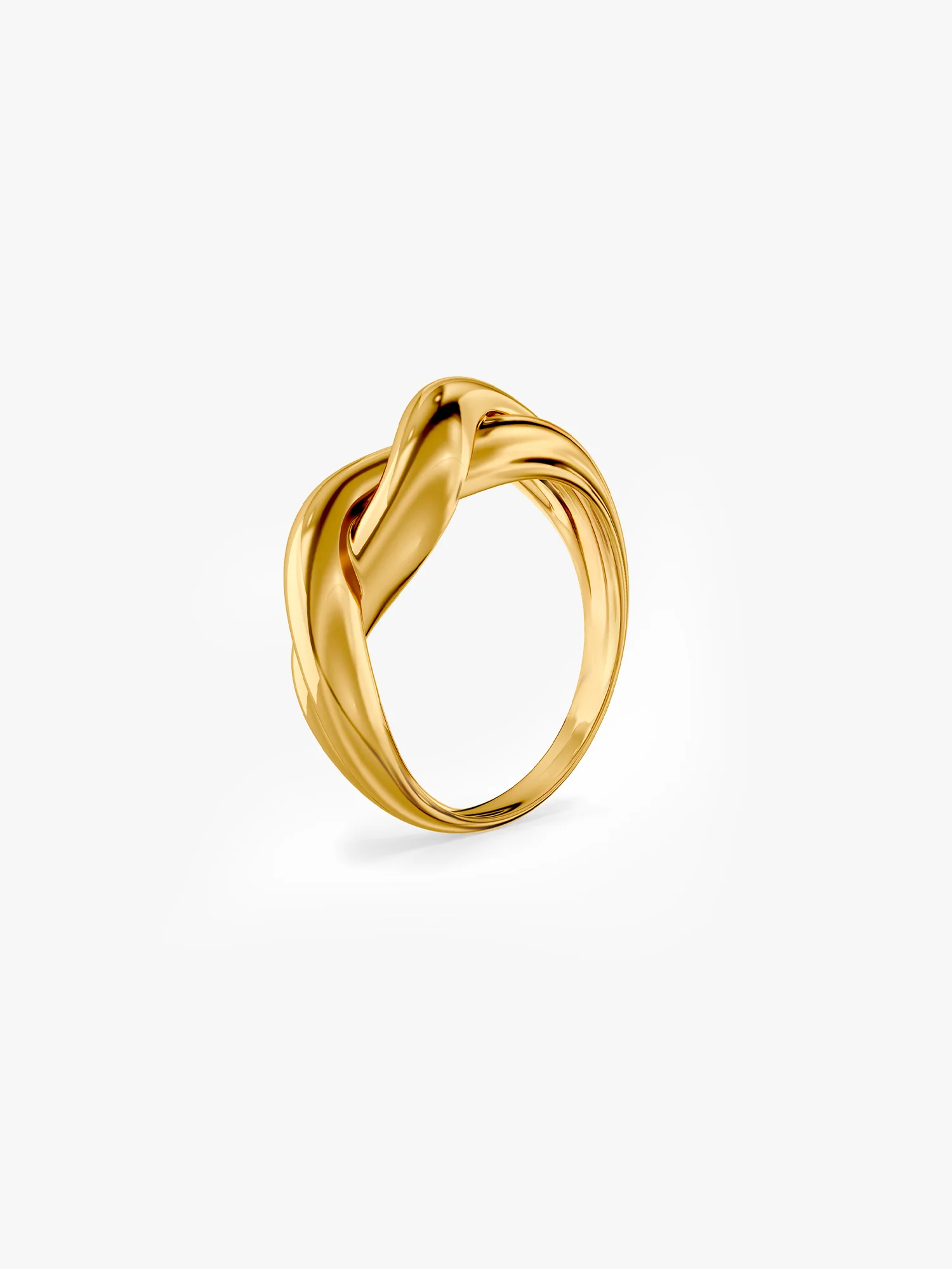 Daily Luxe Gold Plated Ring (Size 14) - Image 4