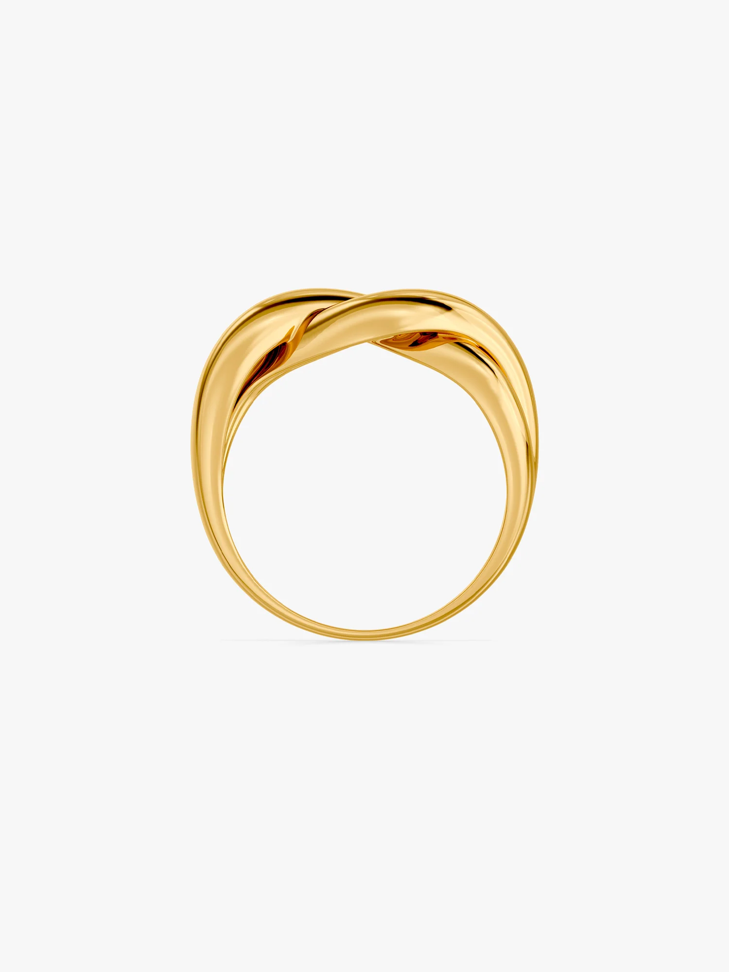 Daily Luxe Gold Plated Ring (Size 14) - Image 5