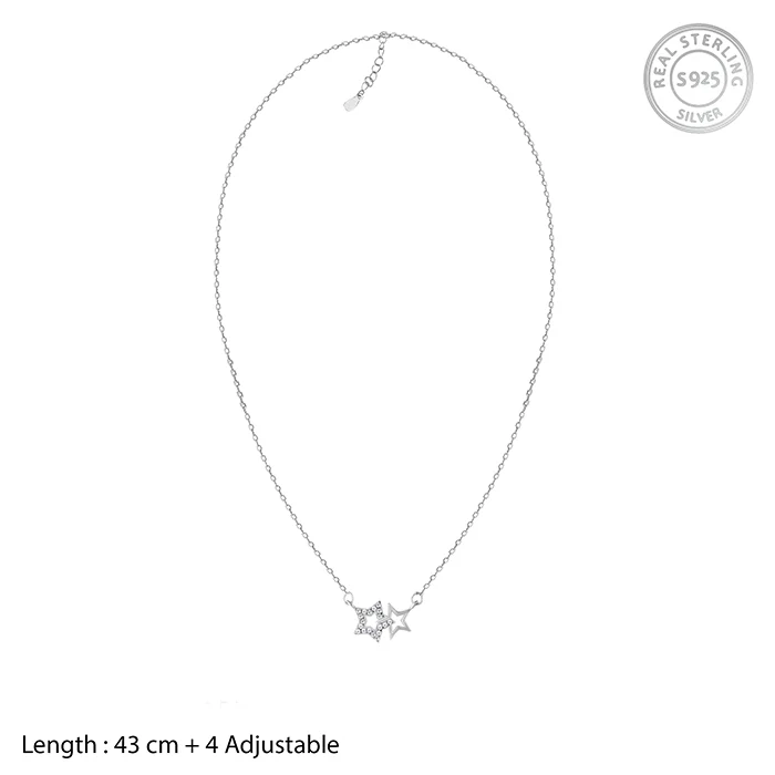 Silver Starry Affair Necklace - Image 5