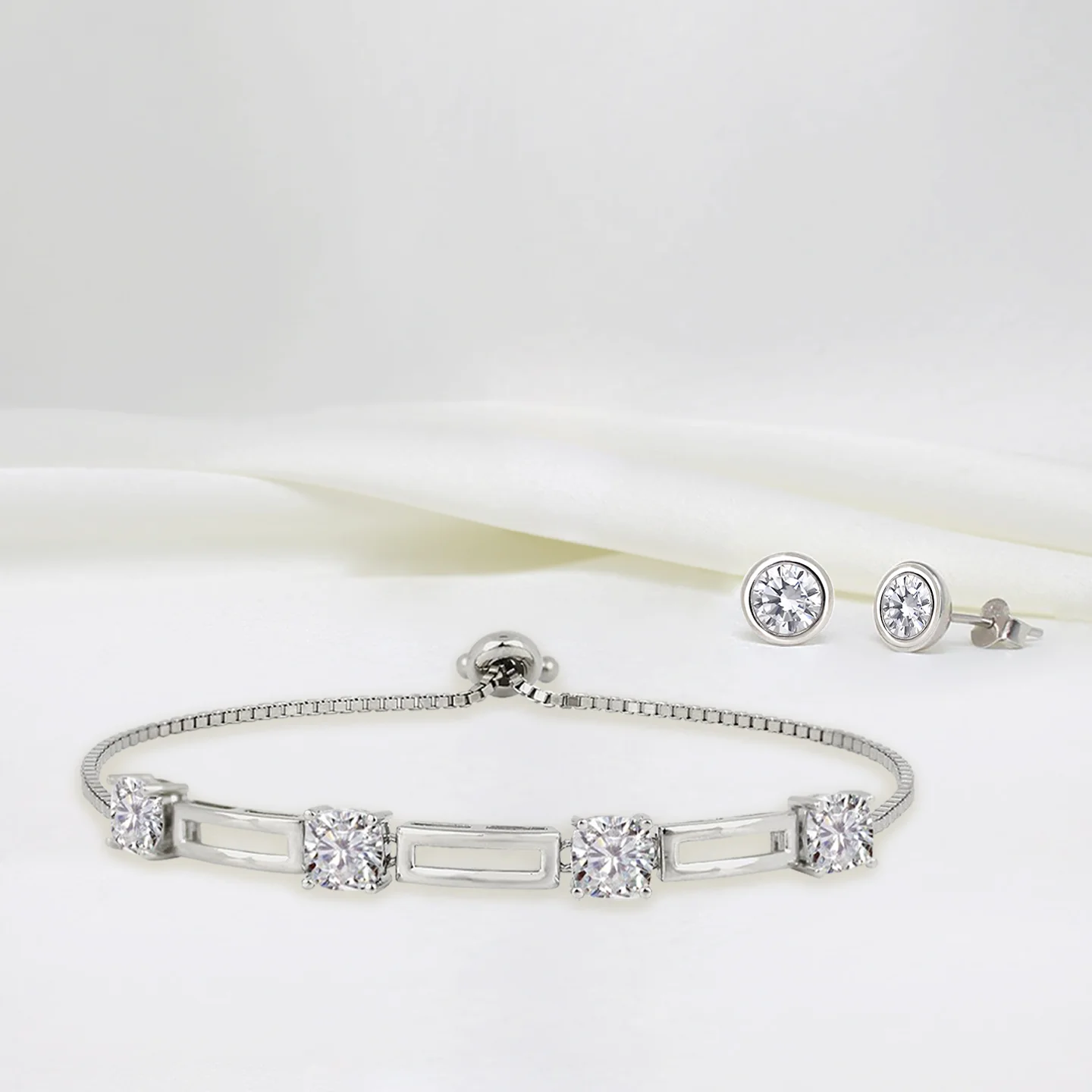 Dazzling Zircon Duo Set - Image 3