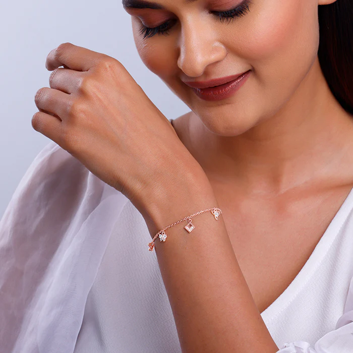 Rose Gold Charming Dreams Bracelet - Image 3