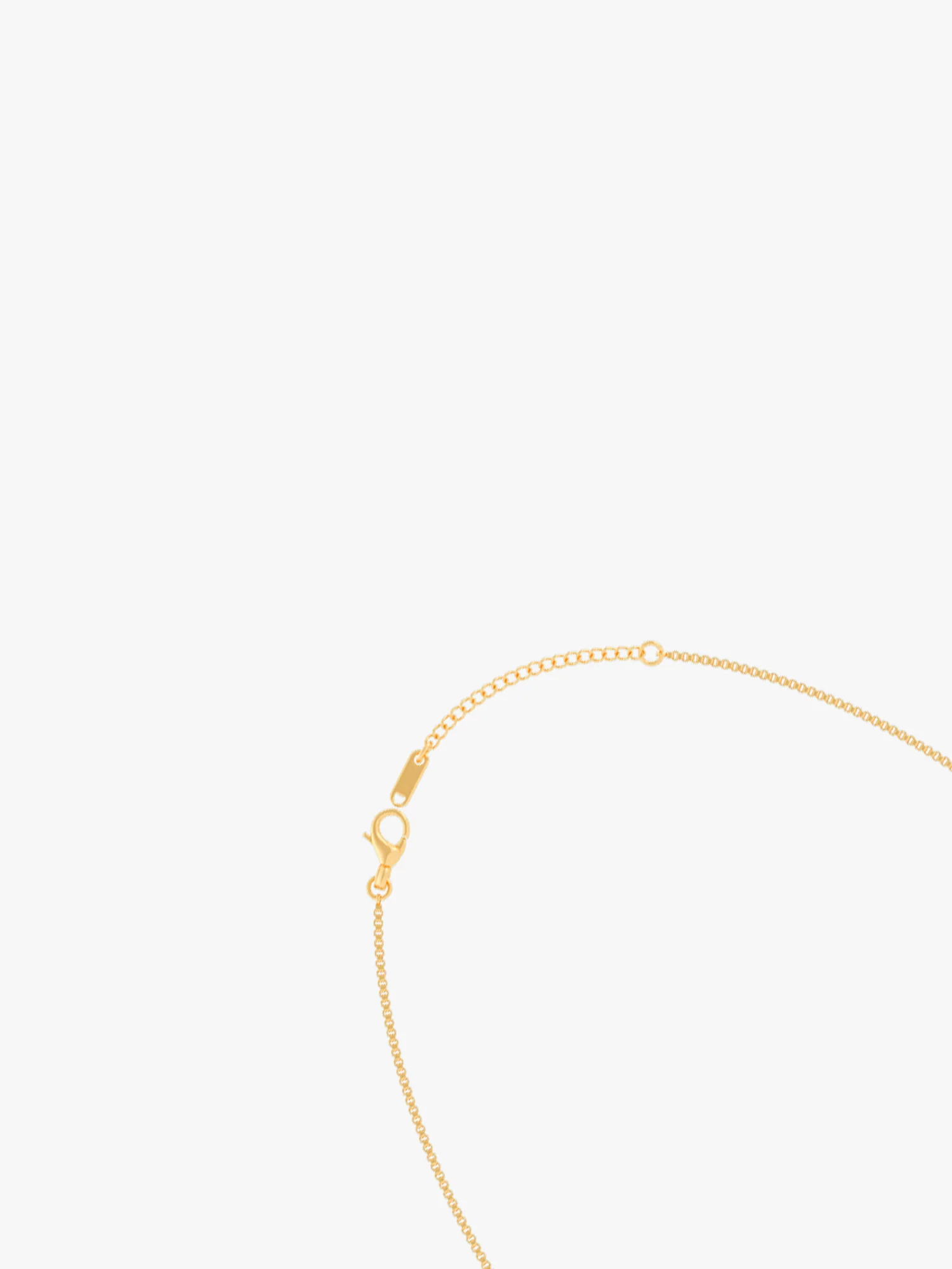 Drop It Low Gold Plated Lariat Necklace - Image 4
