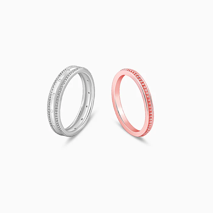 Dual Tone Lifeline Couple Band - Image 4