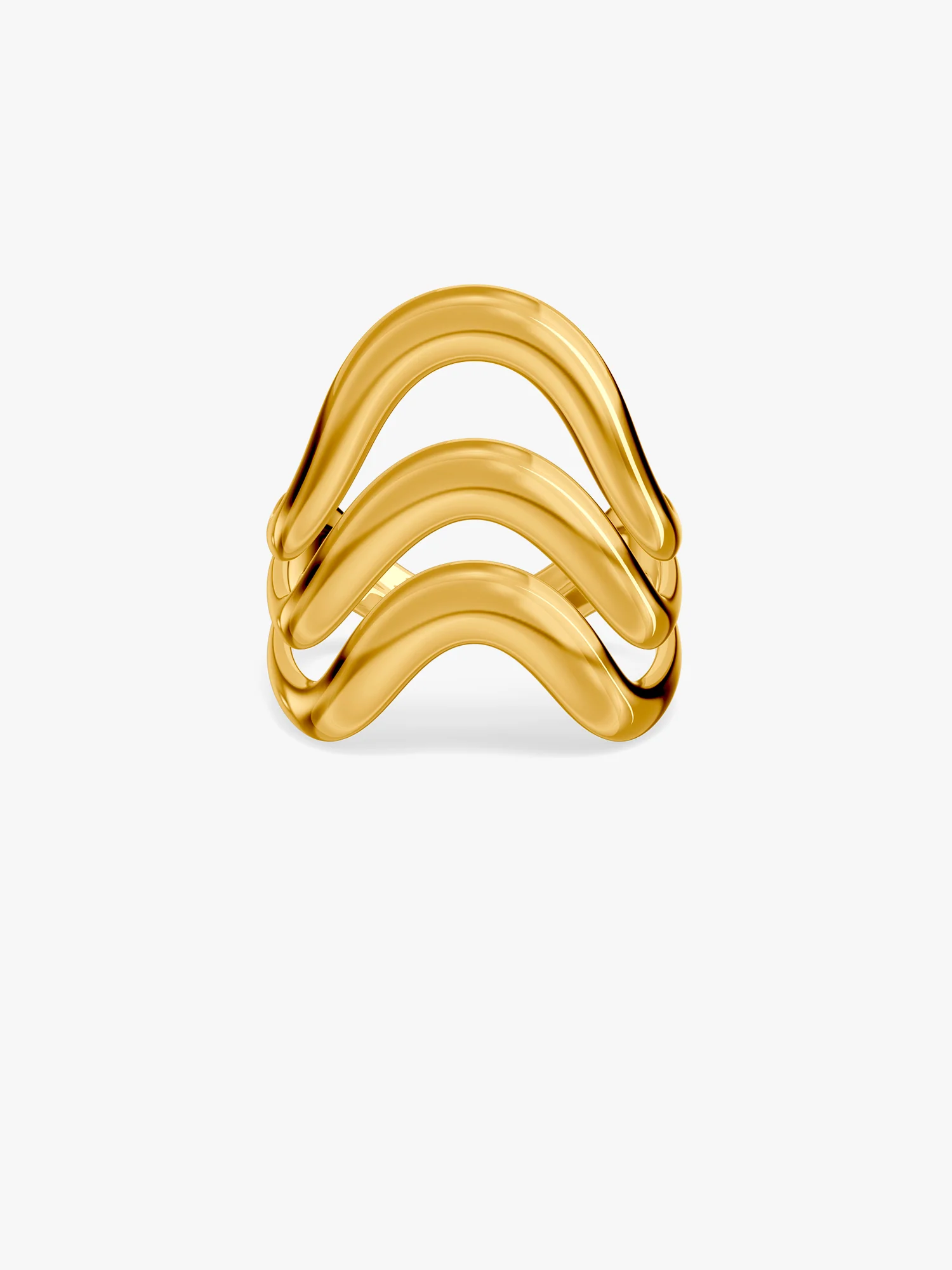 Everyday Mood Gold Plated Ring (Size 14)