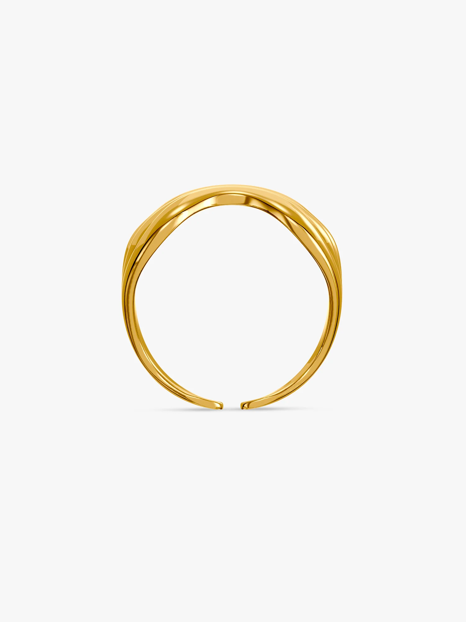 Everyday Mood Gold Plated Ring (Size 14) - Image 5