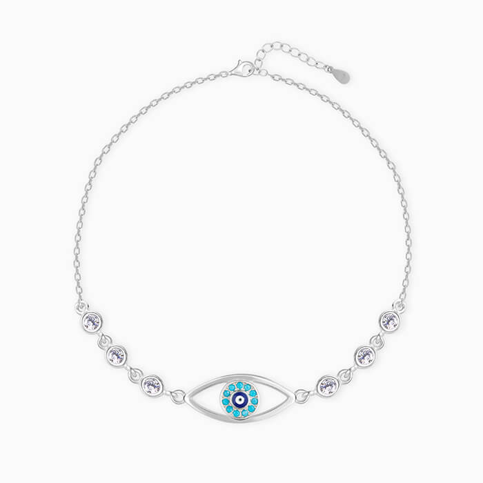 Silver Chary Eyes Bracelet - Image 2