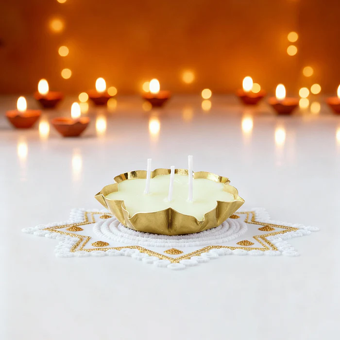 Floral Candle
