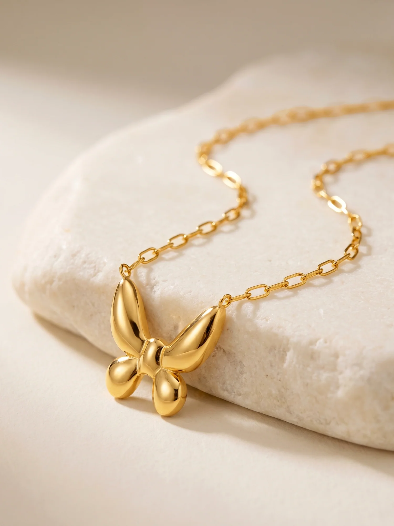 Fly Free Gold Plated Necklace - Image 2