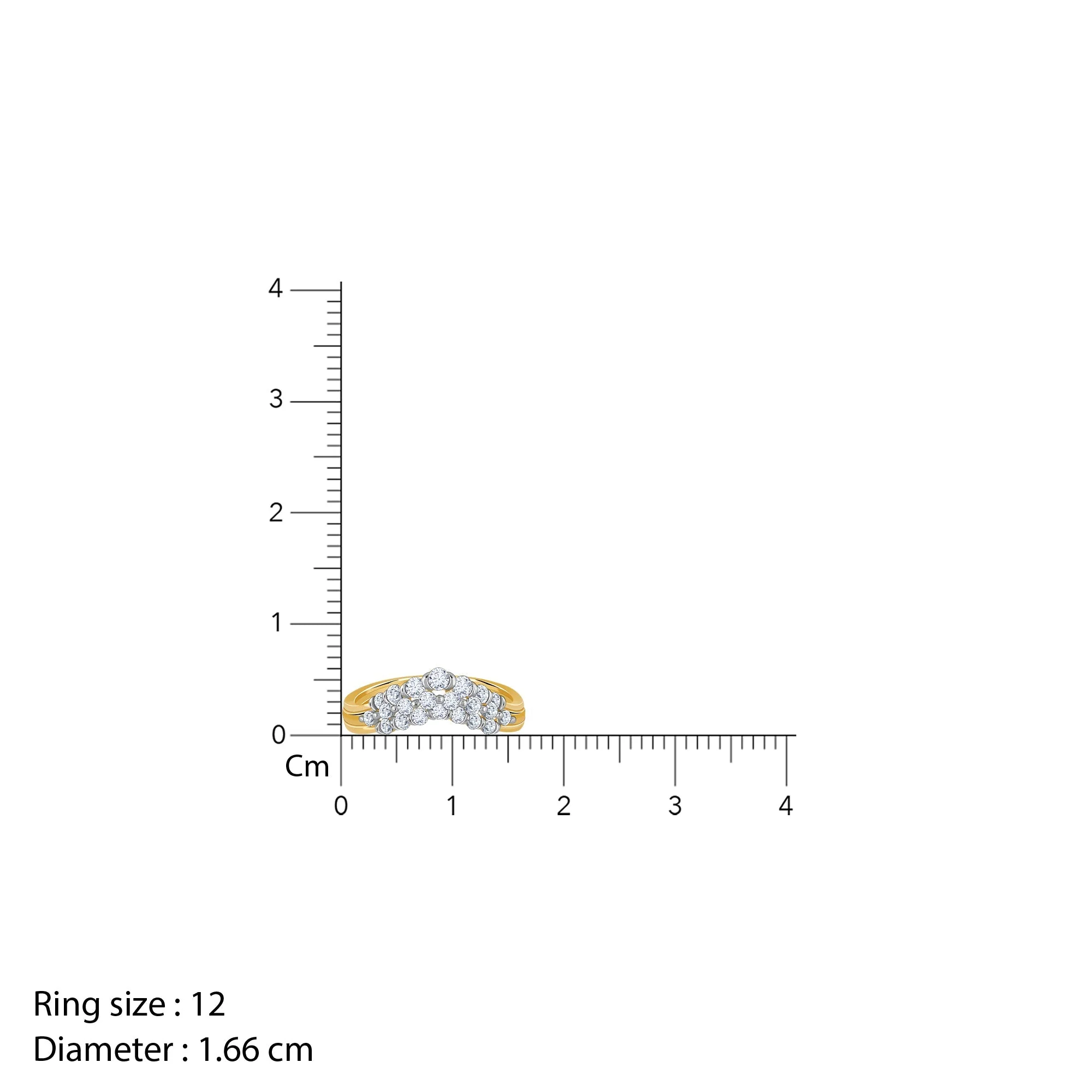 Gold & Diamond Forever Yours Vanki Ring - Image 6