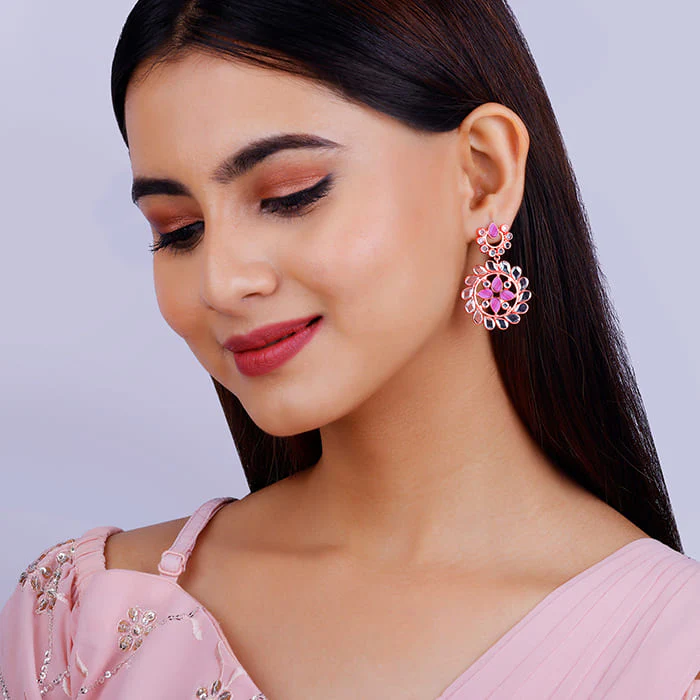 Ghoomar Chandbali Earrings - Image 3