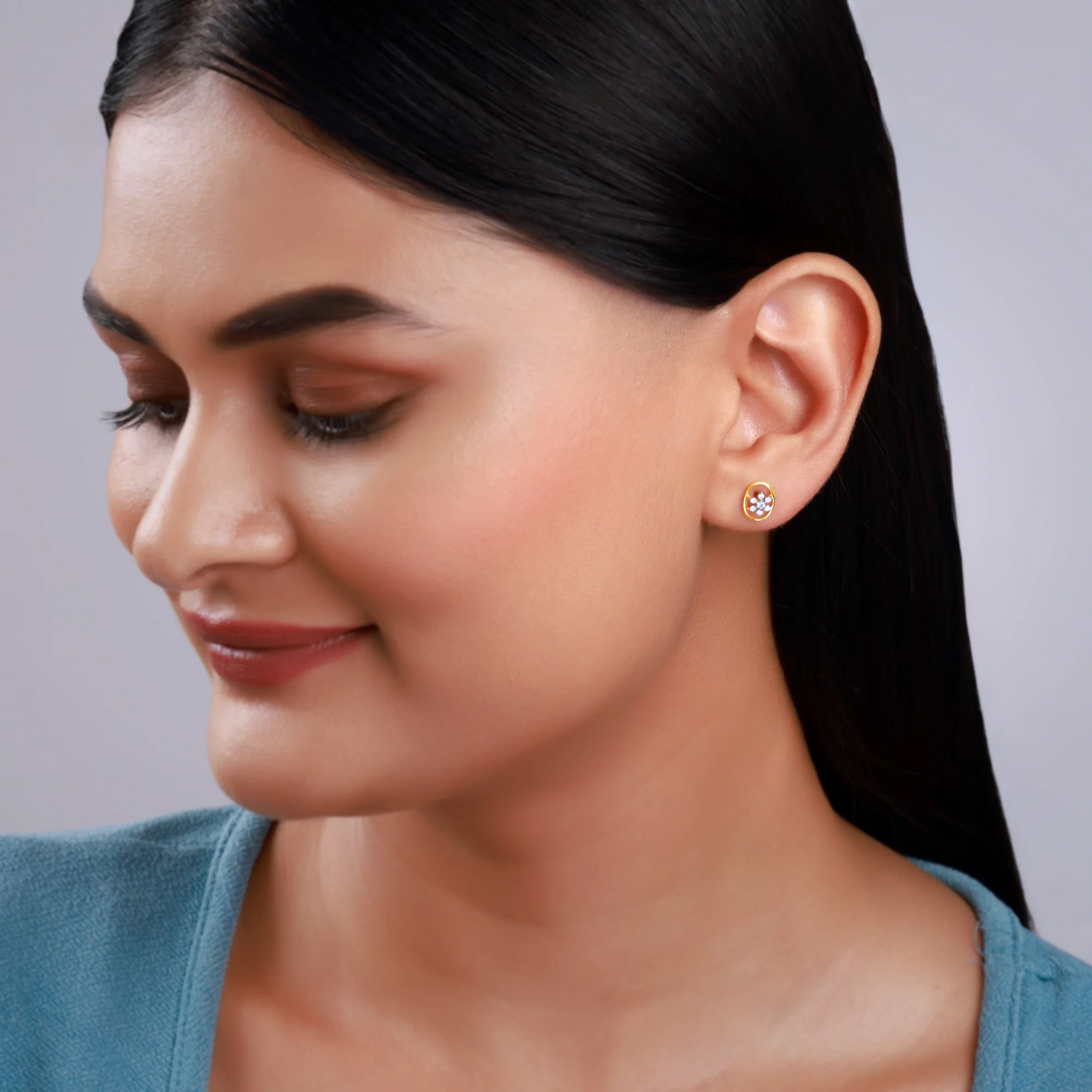 Gola Aureate Lab Grown Diamond Earrings - Image 3