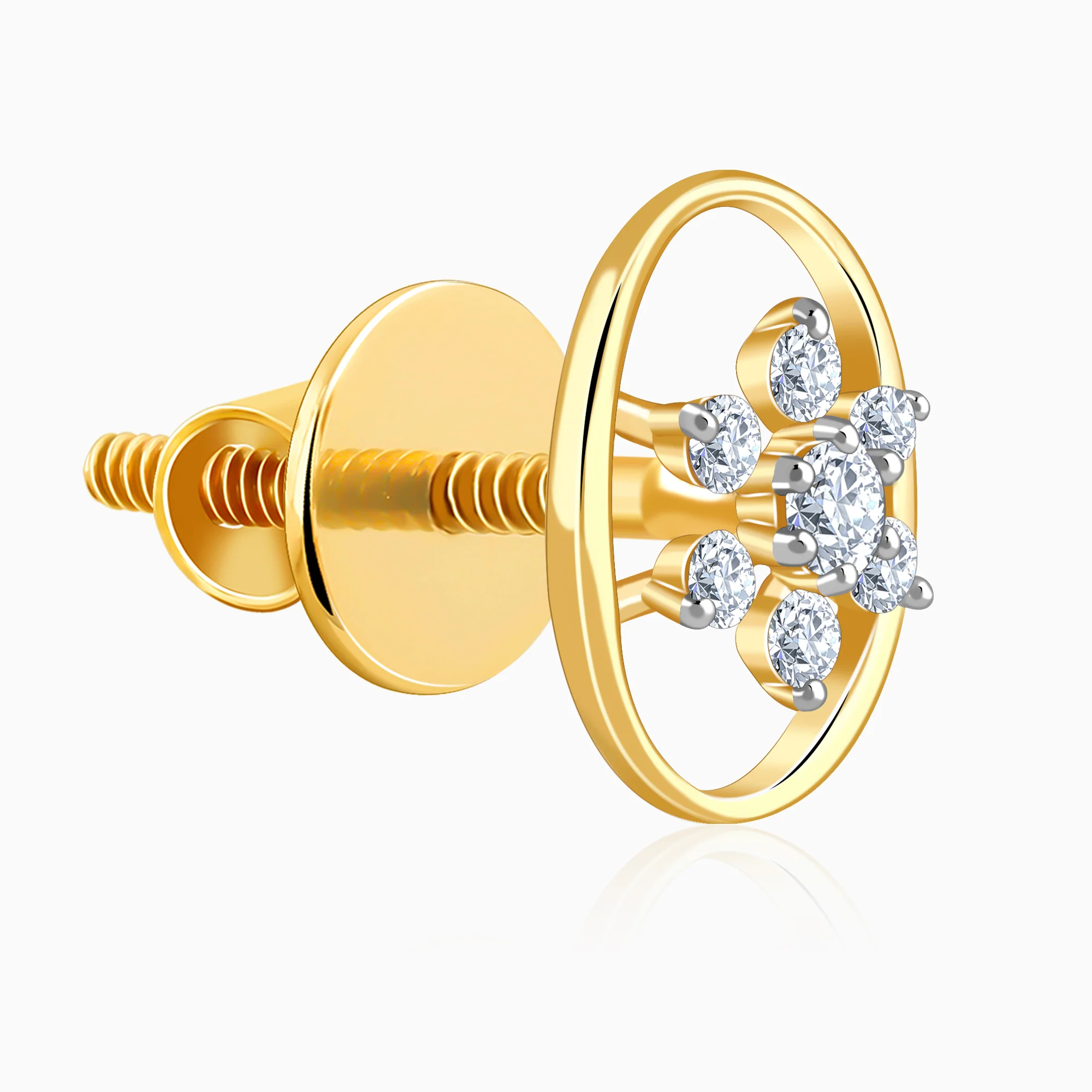 Gola Aureate Lab Grown Diamond Earrings - Image 4