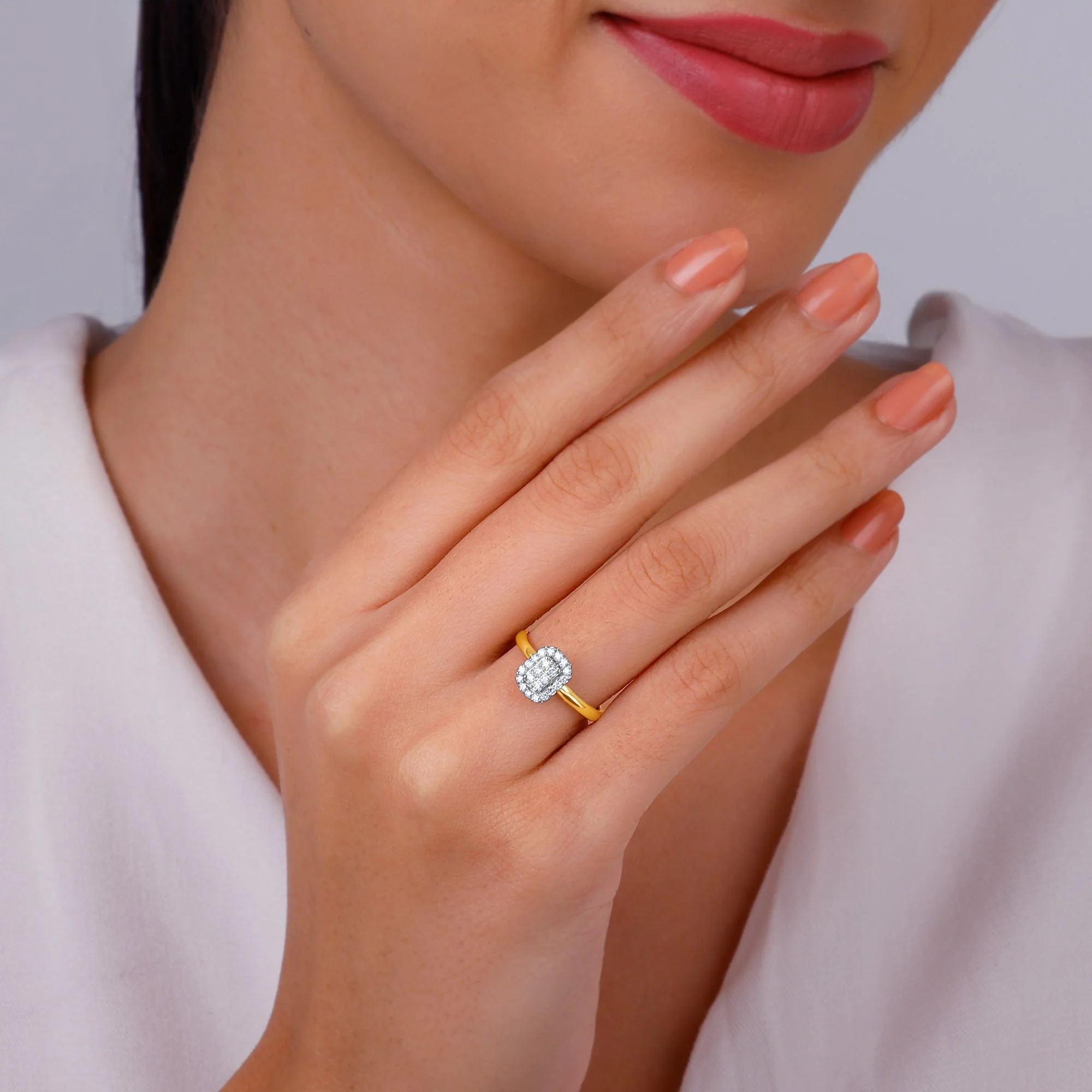 Gold Parlamak Diamond Ring - Image 3