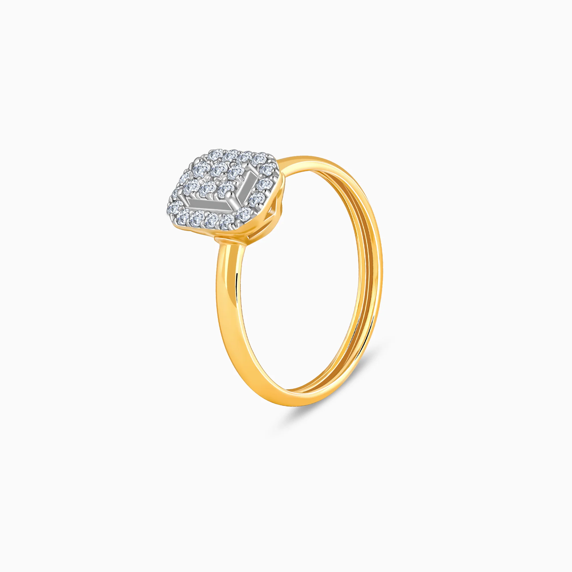 Gold Parlamak Diamond Ring - Image 4