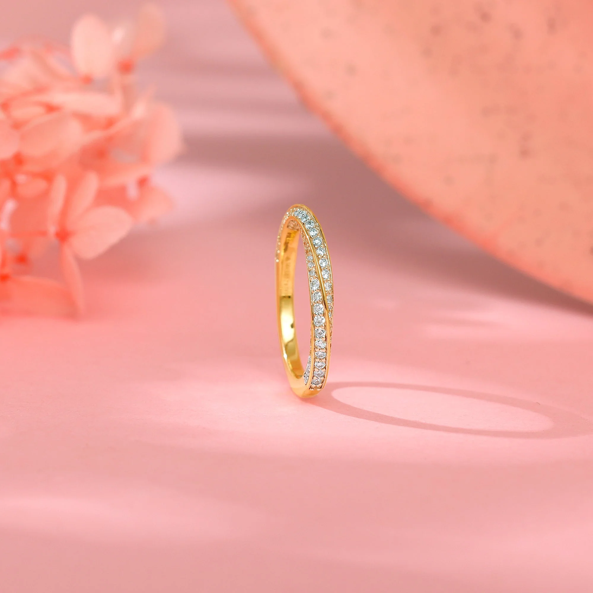 Gold Astral Diamond Ring - Image 2