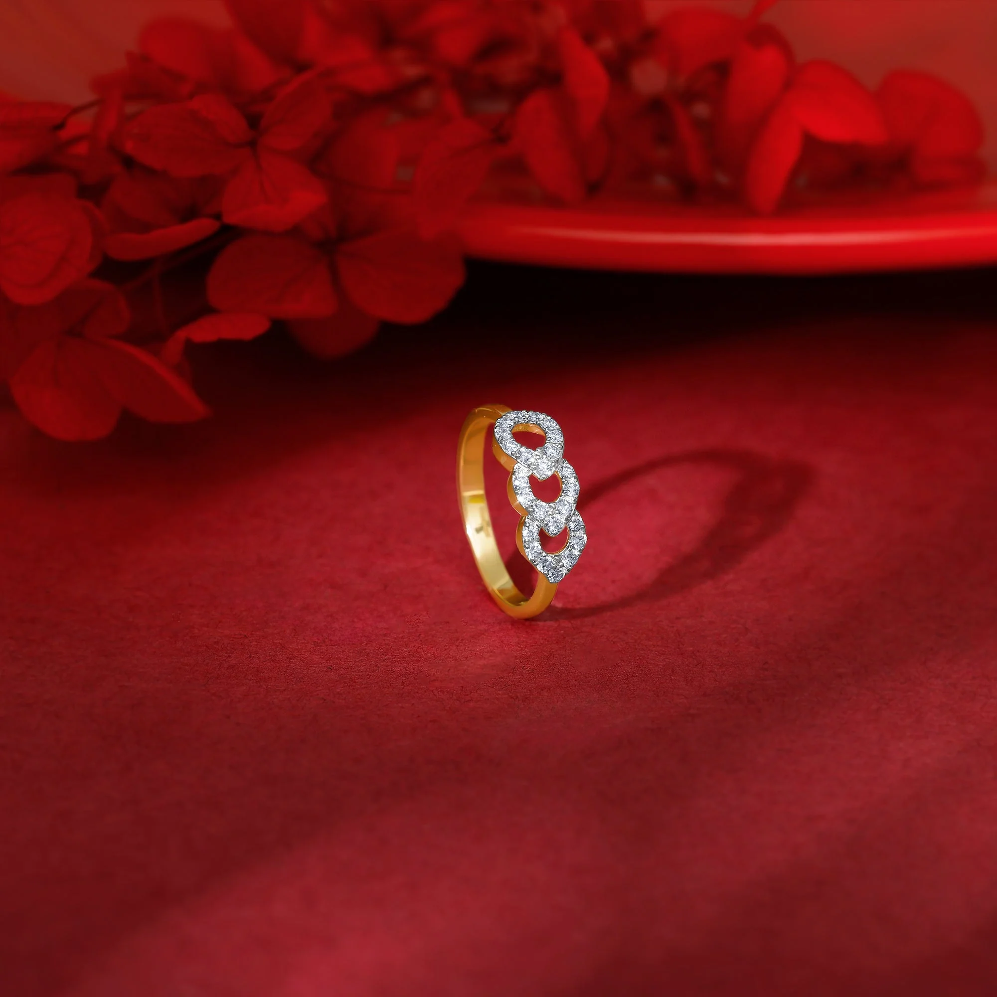 Gold Aureline Diamond Ring - Image 2