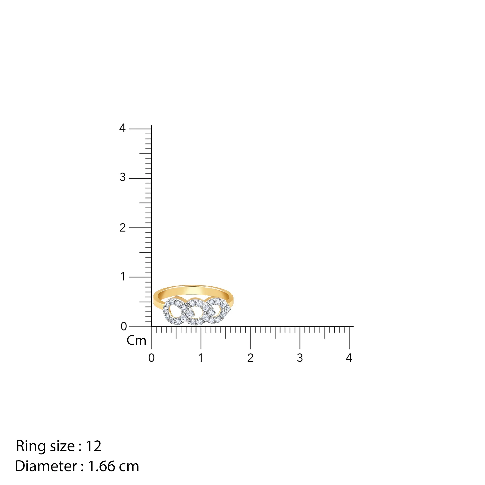 Gold Aureline Diamond Ring - Image 4