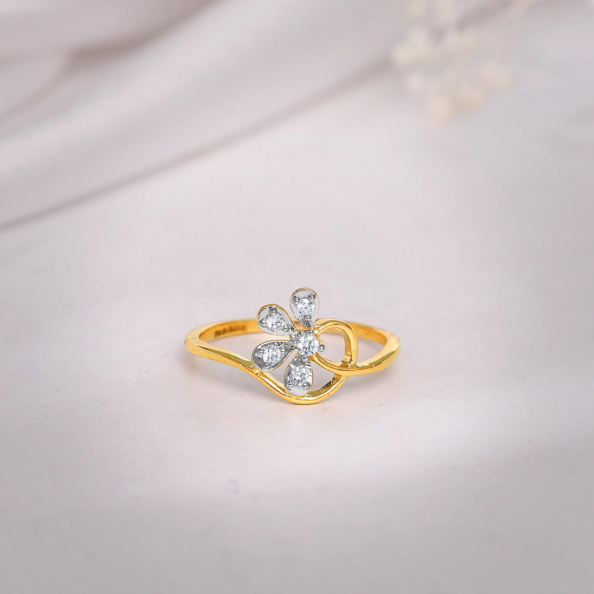 Gold Bling Fling Diamond Ring - Image 2