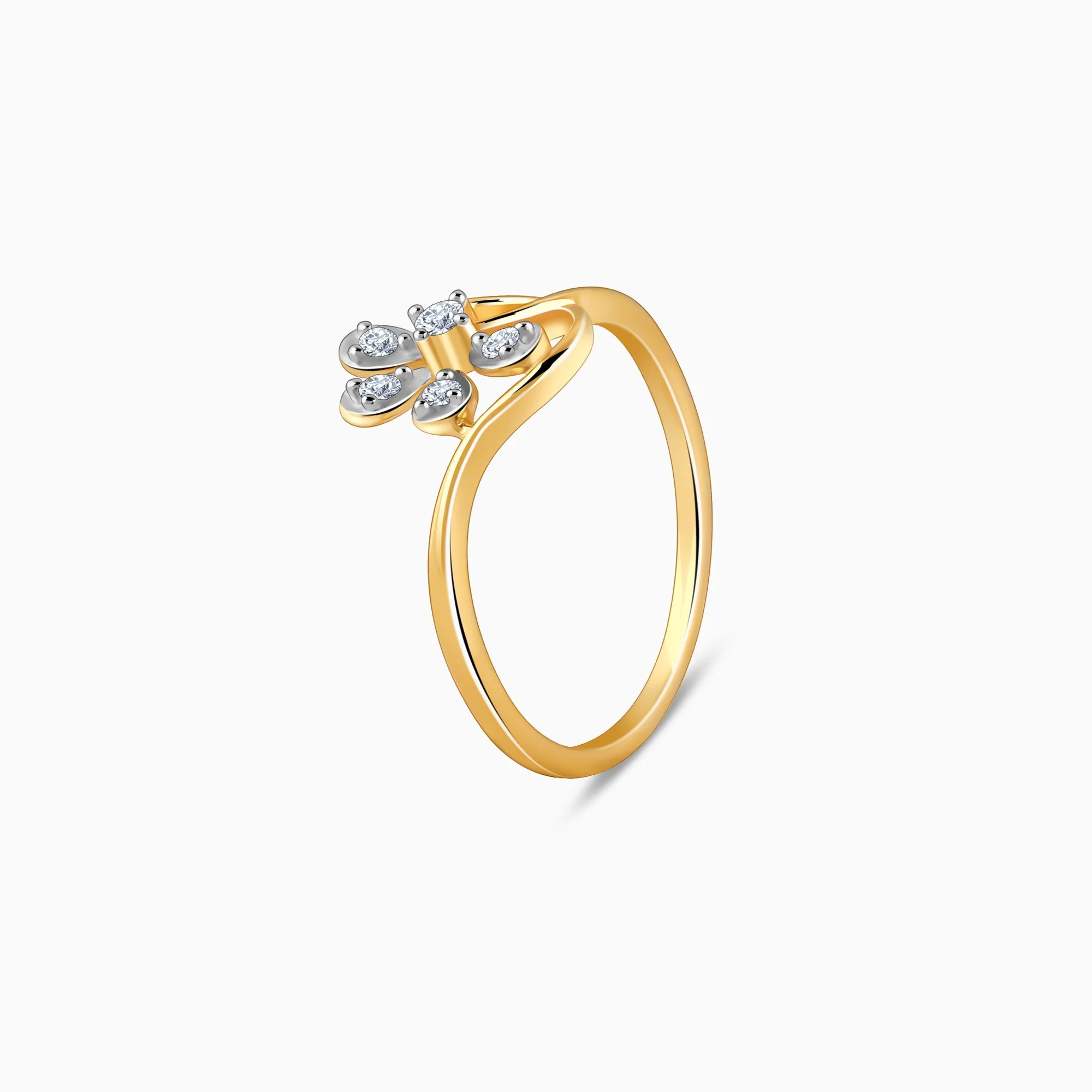 Gold Bling Fling Diamond Ring - Image 4