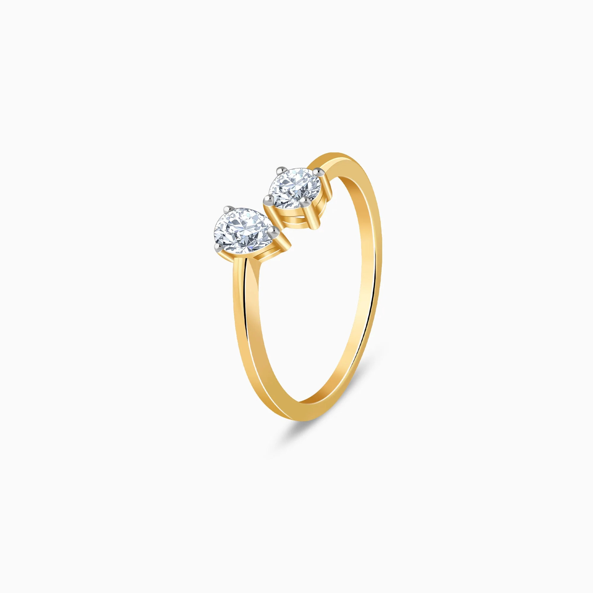 Gold Bonded Souls Lab Grown Diamond Ring - Image 4