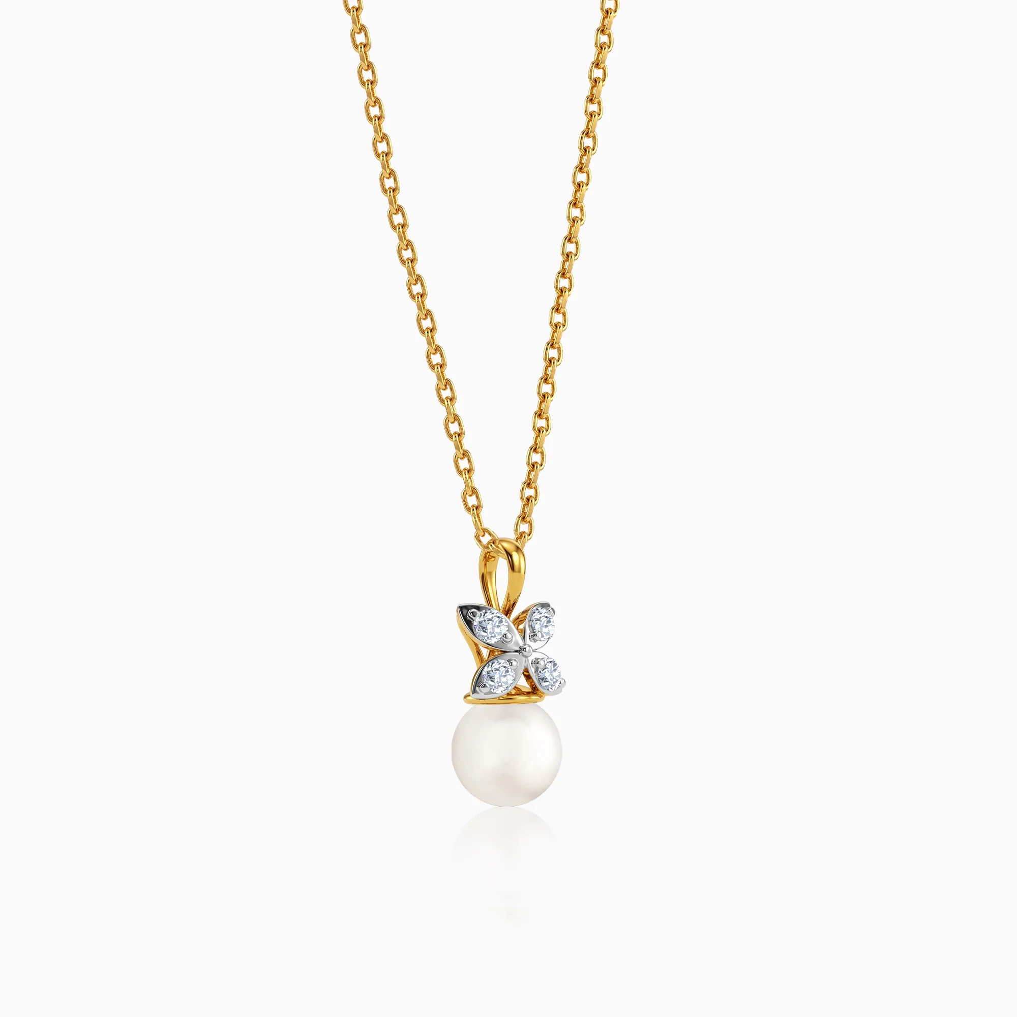 Gold Brilla Lab Grown Diamond Pendant - Image 4