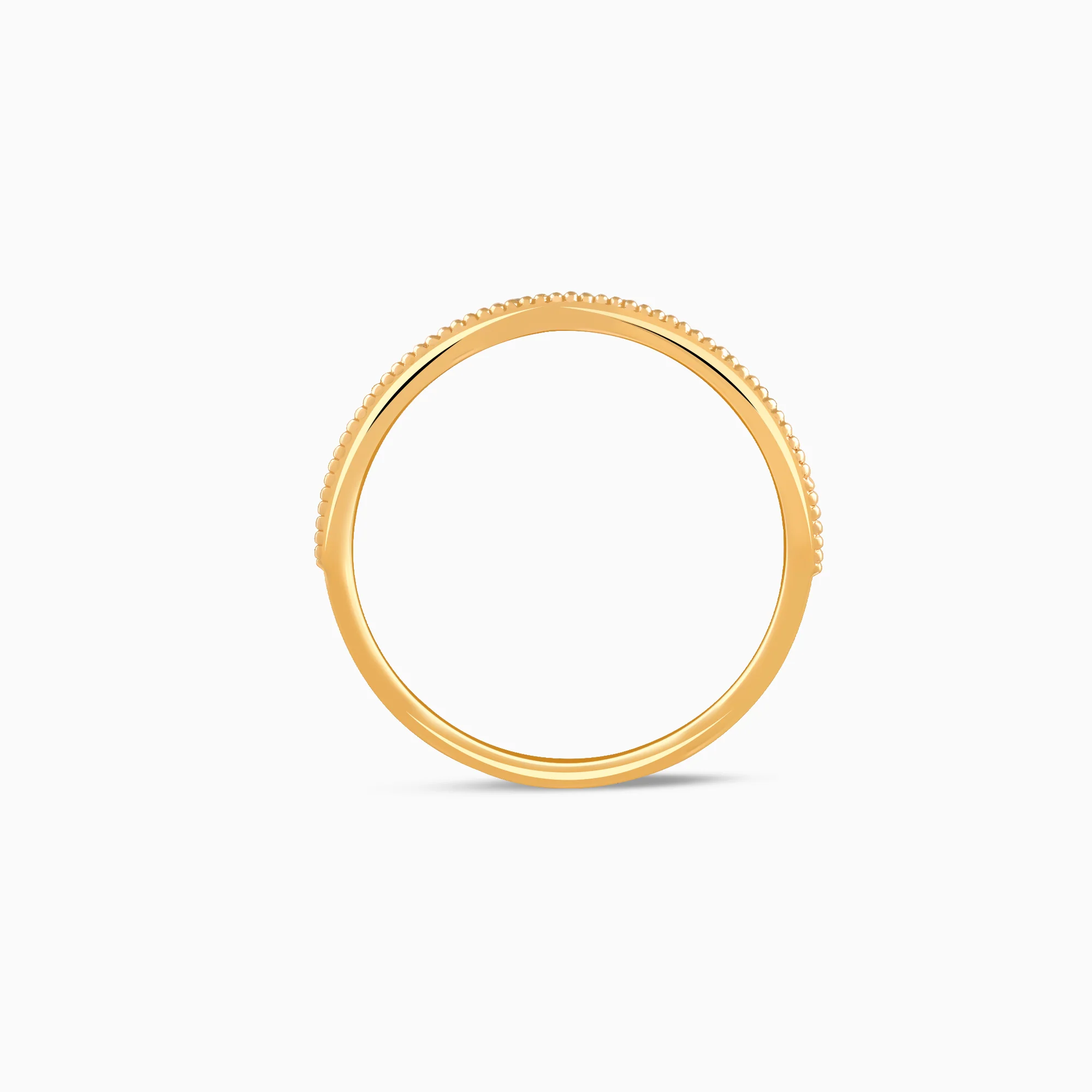 Gold Celeste Bezel Lab Grown Diamond Ring - Image 5