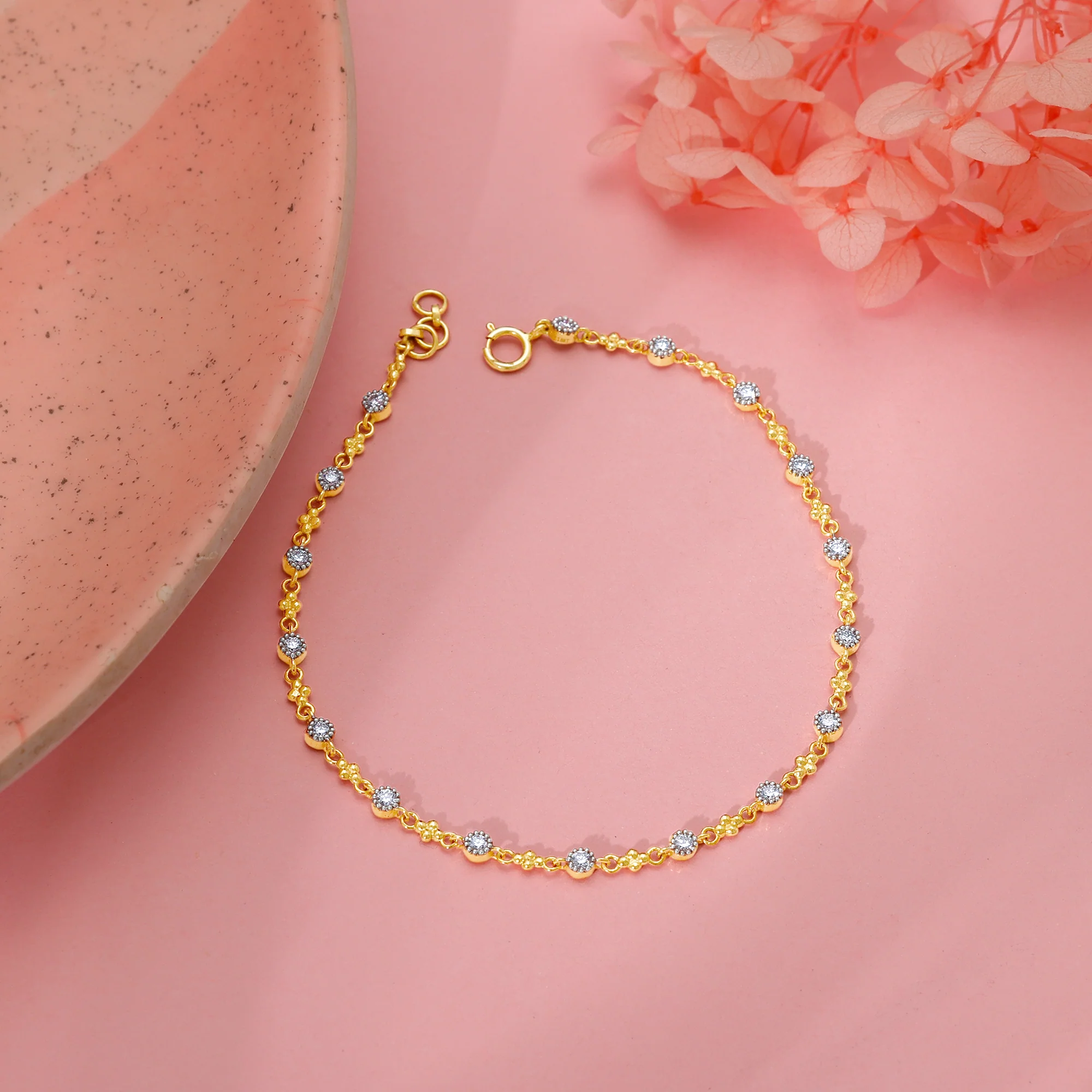 Gold Celestial Diamond Bracelet - Image 2
