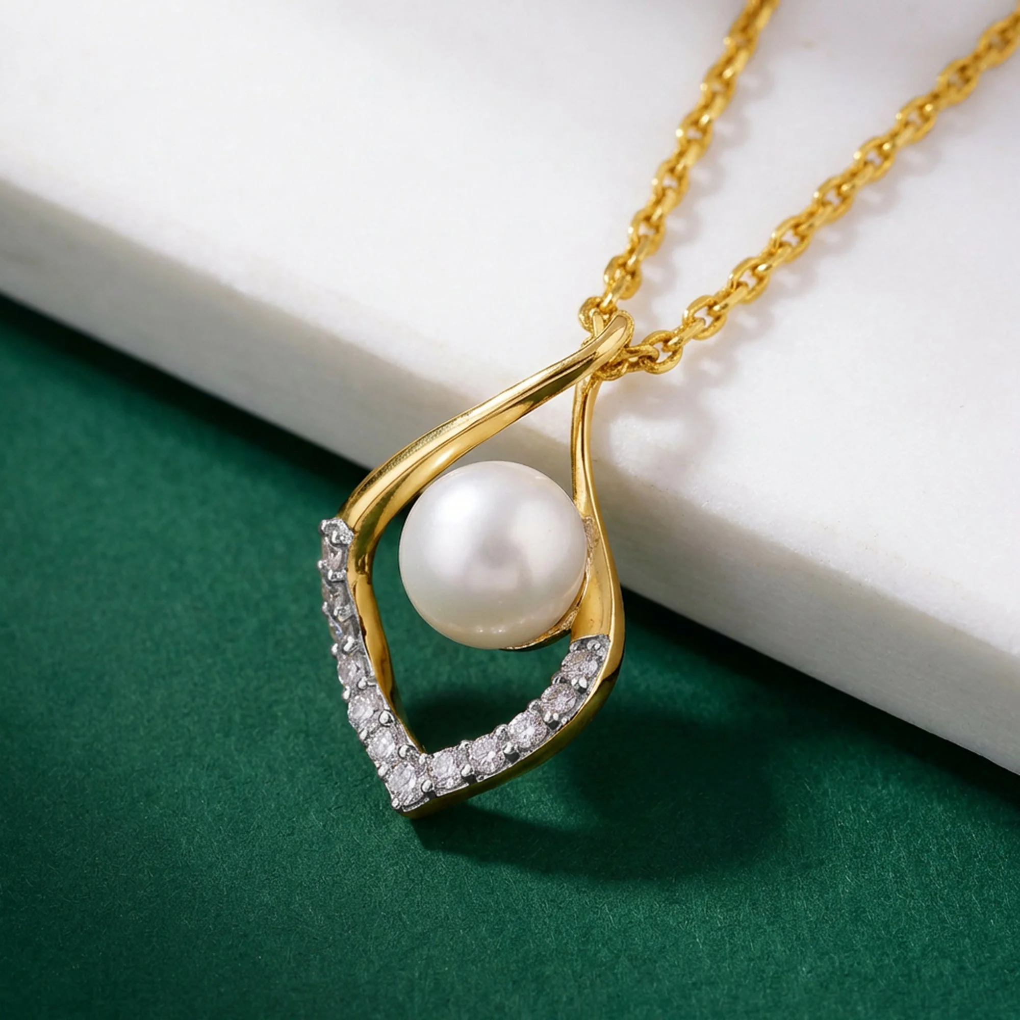 Gold Centre of Grace Lab Grown Diamond Pendant - Image 2