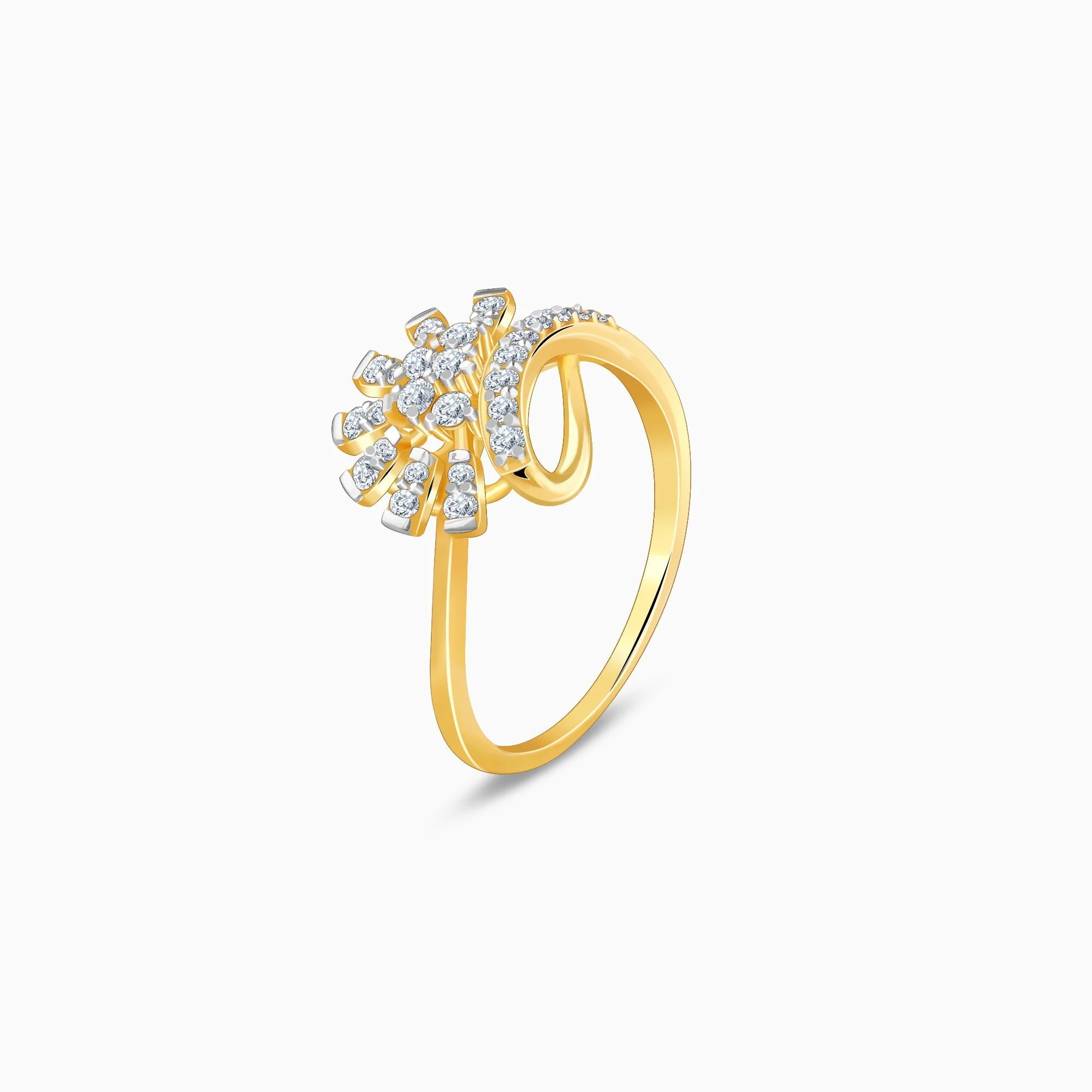 Gold Dawnlight Lab Grown Diamond Ring - Image 4