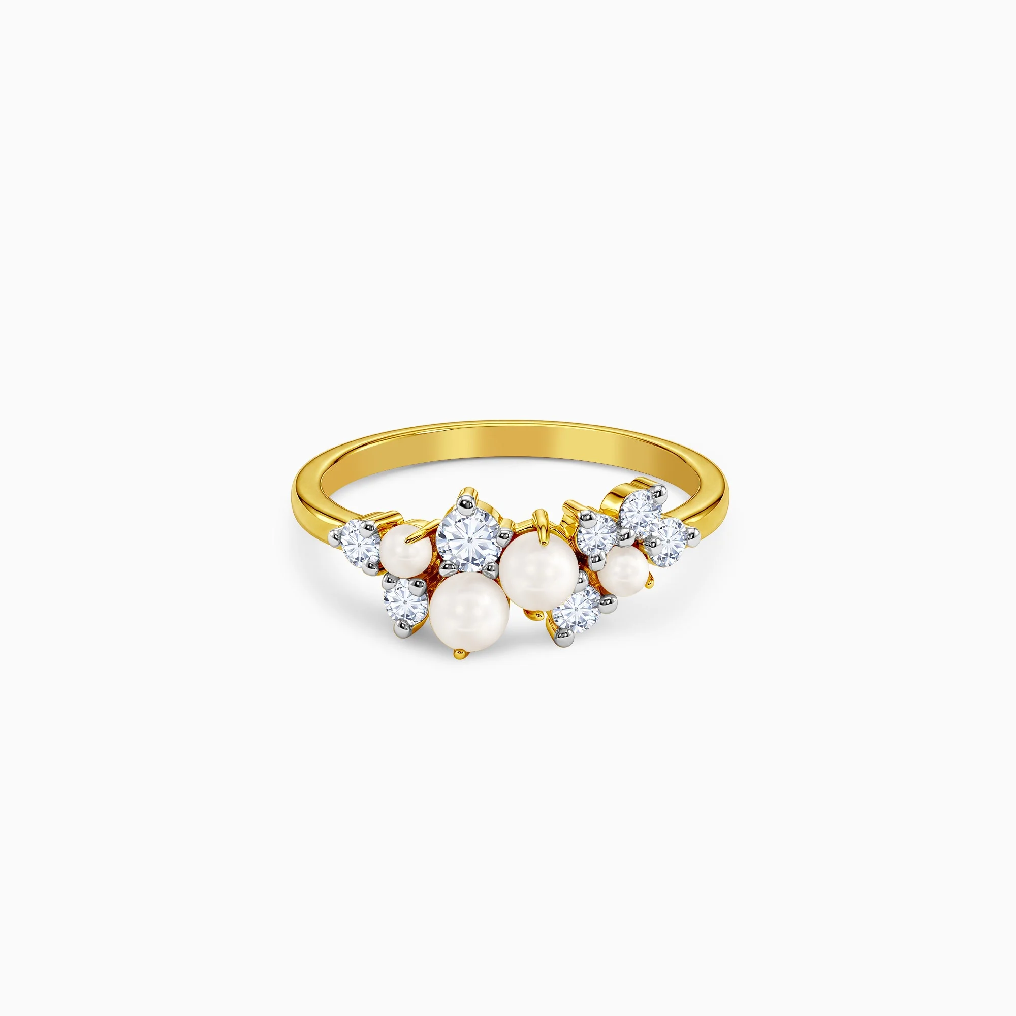 Gold Doux Lab Grown Diamond Ring (Size 12)