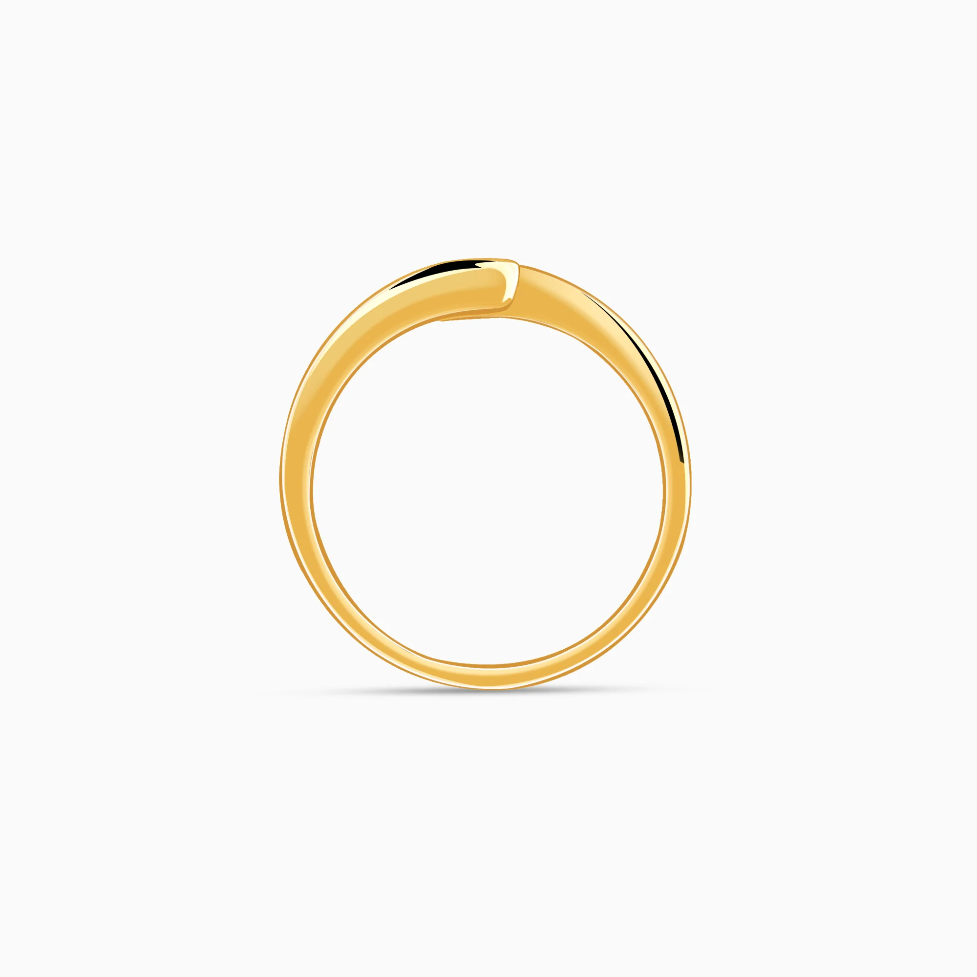 Gold Echo Lab Grown Diamond Ring - Image 5