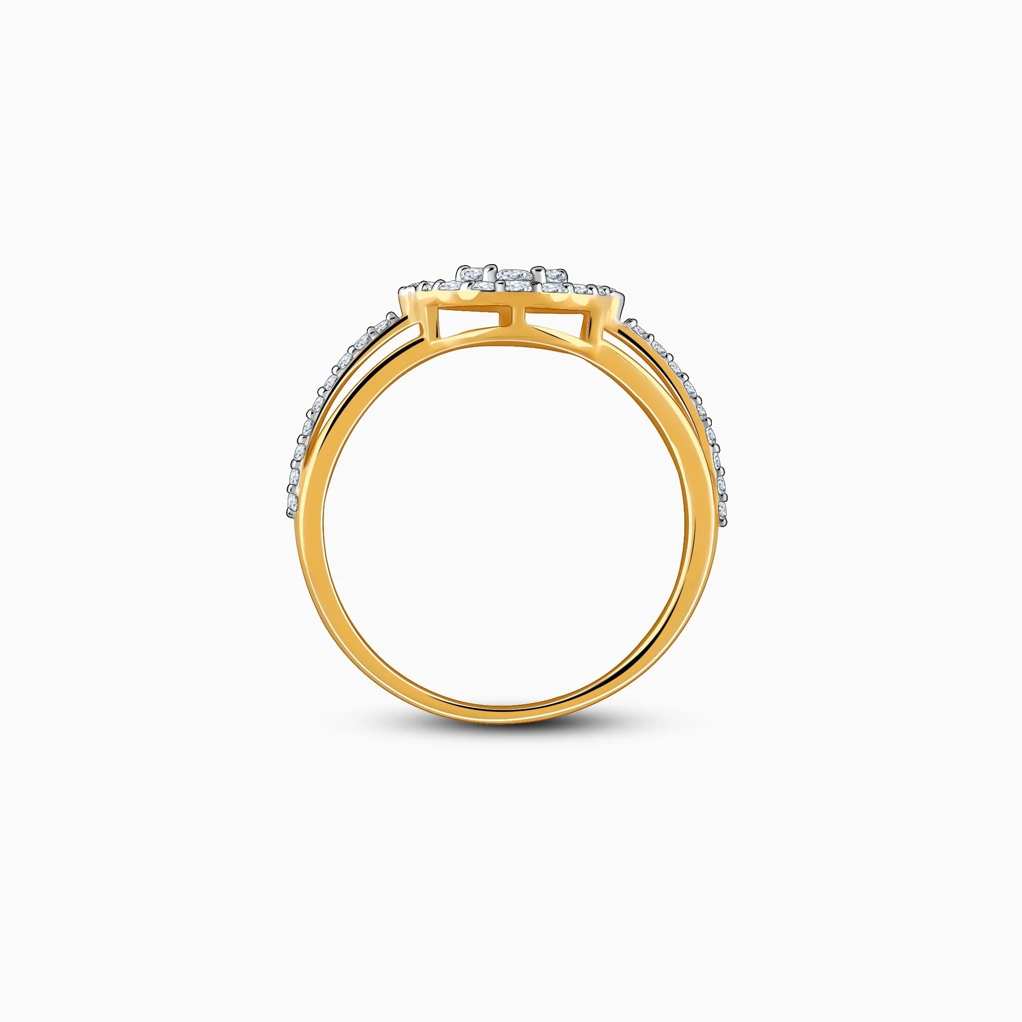 Gold Epireal Lab Grown Diamond Ring - Image 5