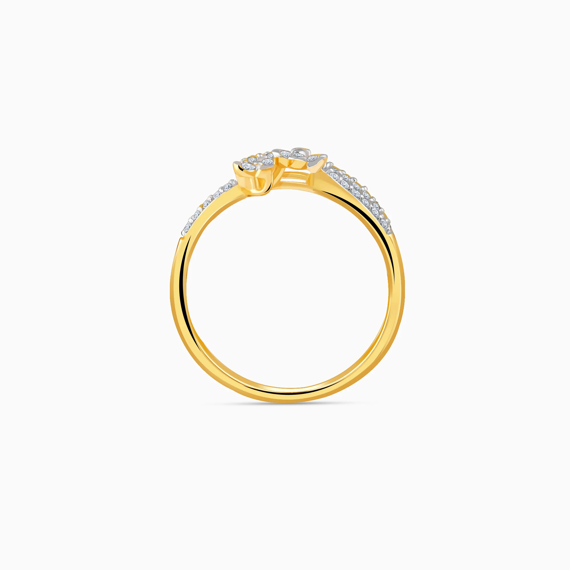 Gold Eternal Bloom Lab Grown Diamond Ring - Image 5