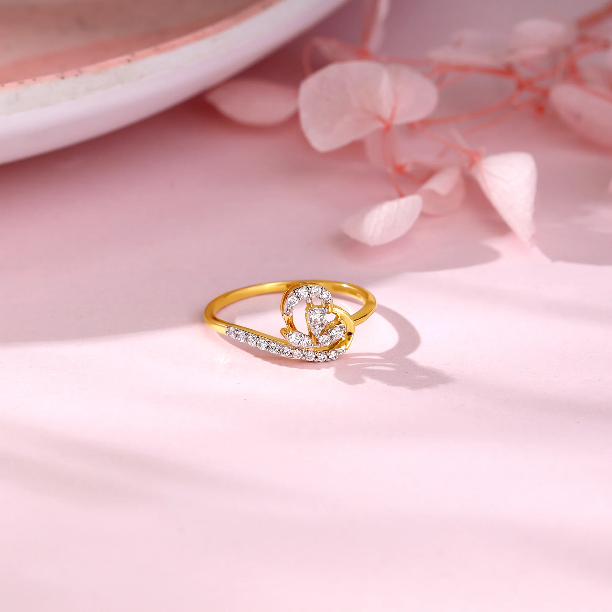 Gold Eternal Blossom Diamond Ring - Image 2