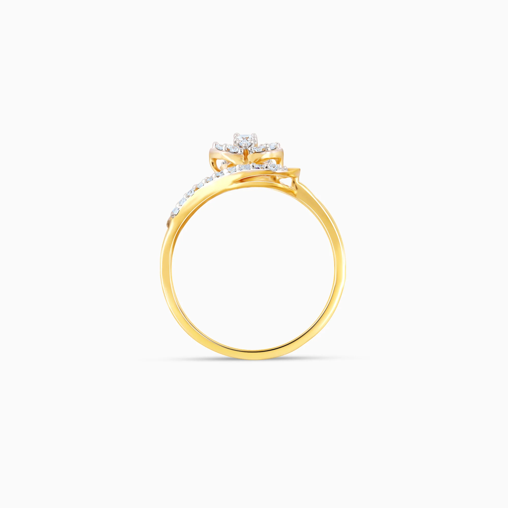 Gold Eternal Blossom Diamond Ring - Image 5