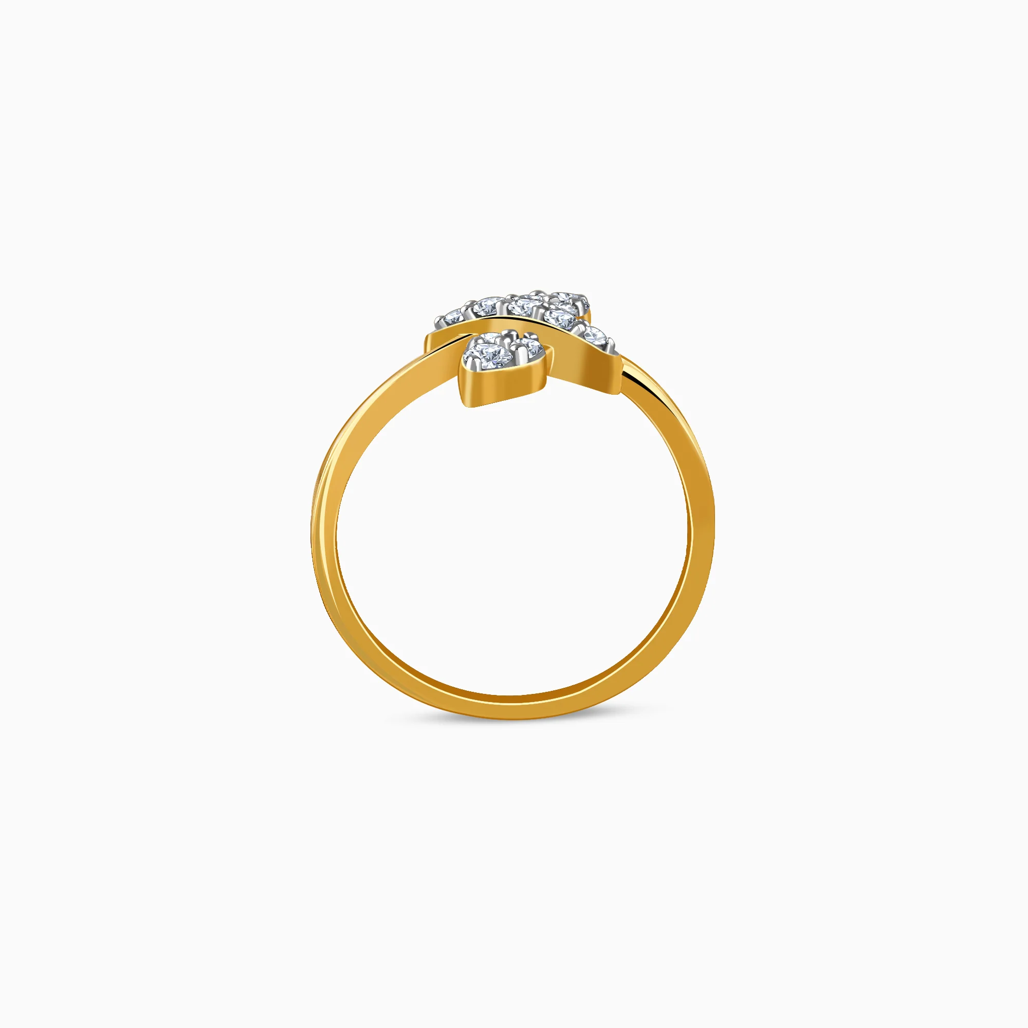 Gold Everleaf Lab Grown Diamond Ring - Image 4
